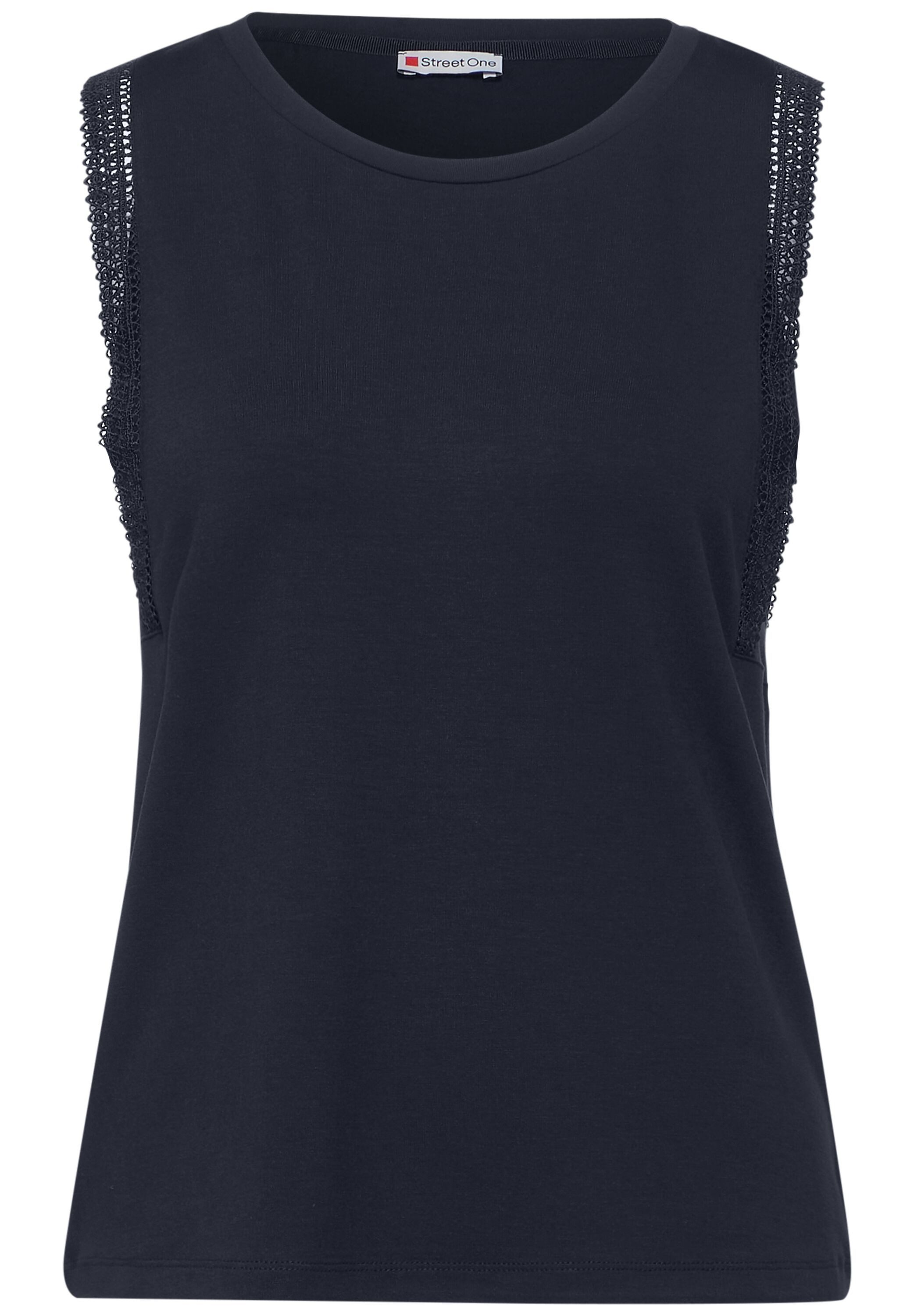 STREET ONE Shirttop met haakdetail