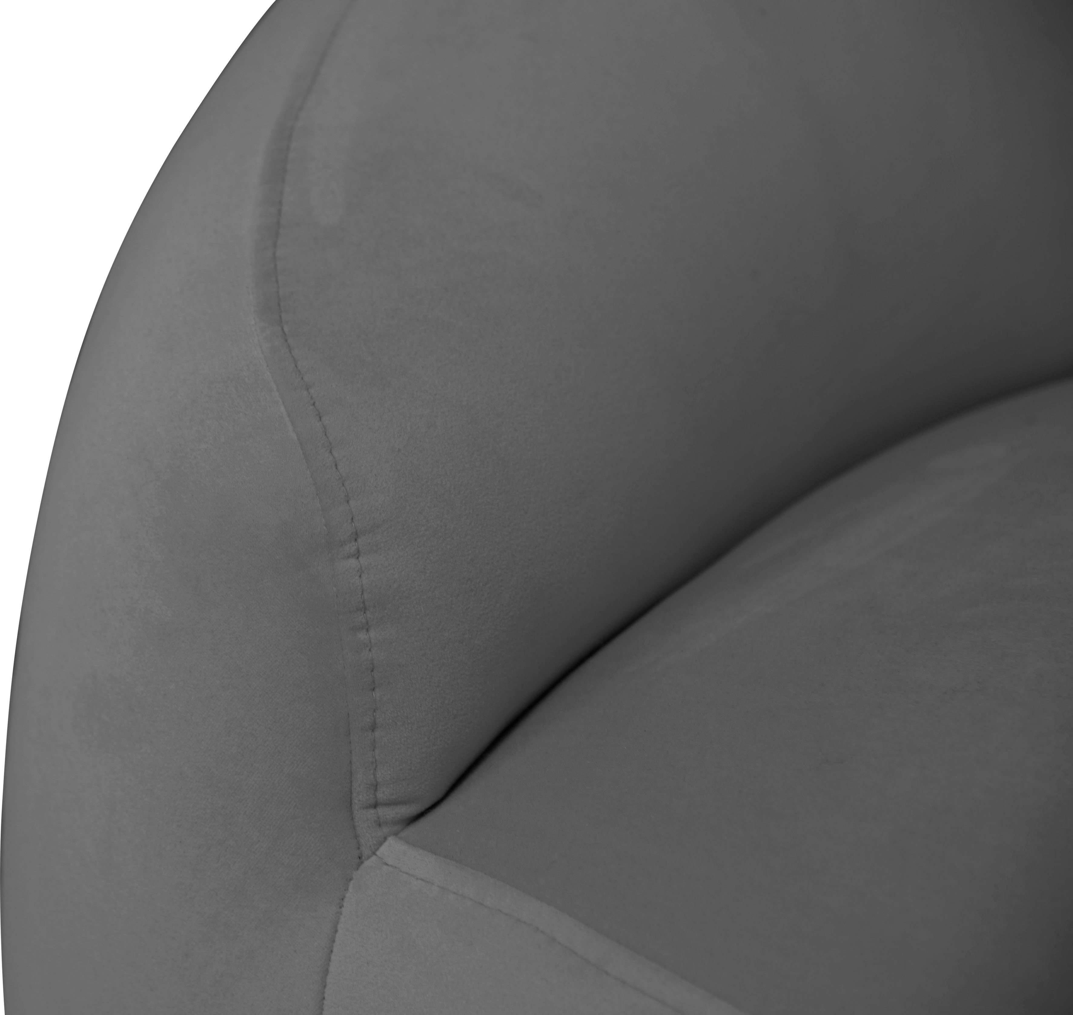 LeGer Home by Lena Gercke Megabank YANI designerbank, organische vorm, afmetingen B/D/H: 240/64/81 cm
