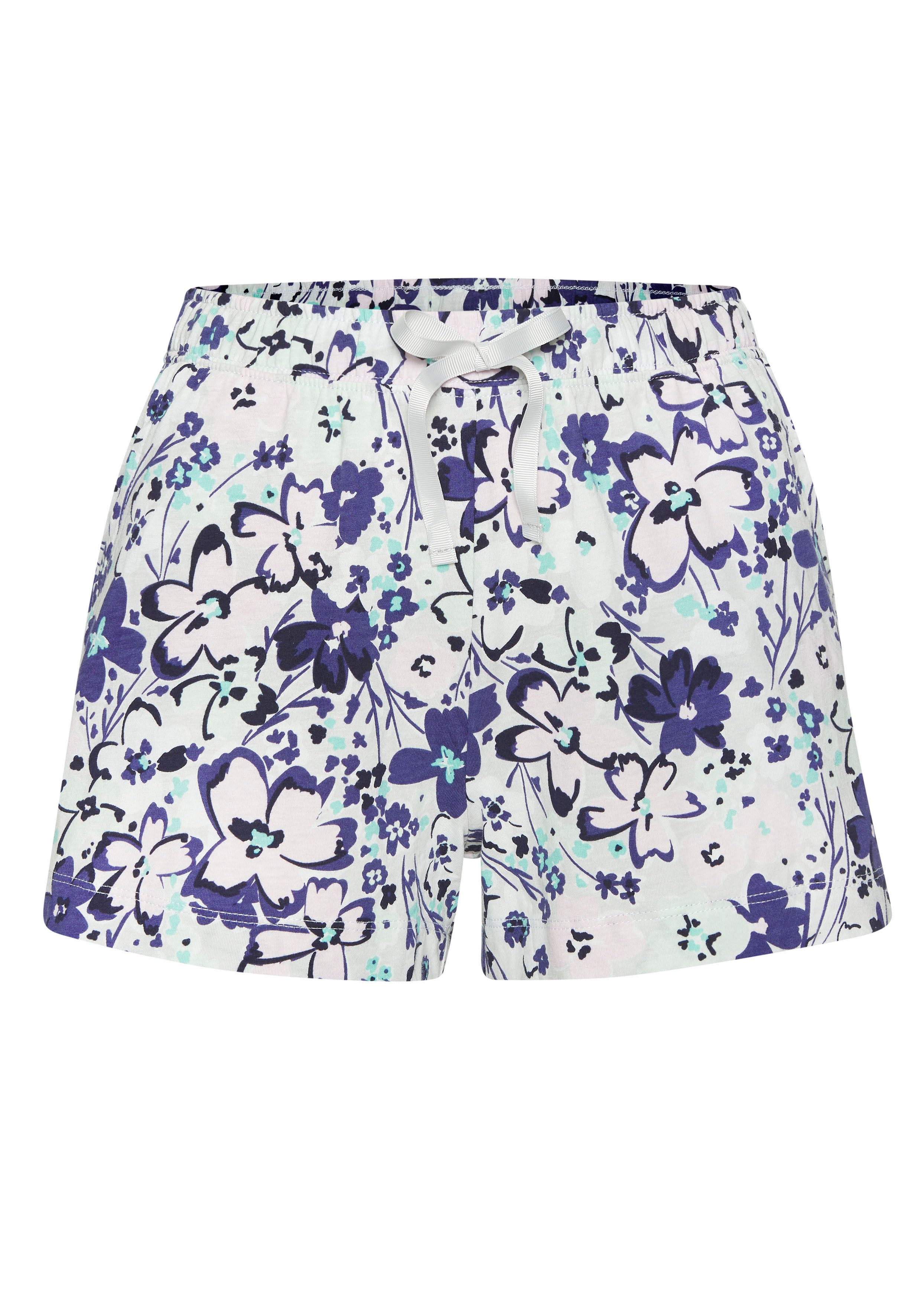 s.Oliver RED LABEL Beachwear Shortama met knoopsluiting en borstzak (set, 2-delig)