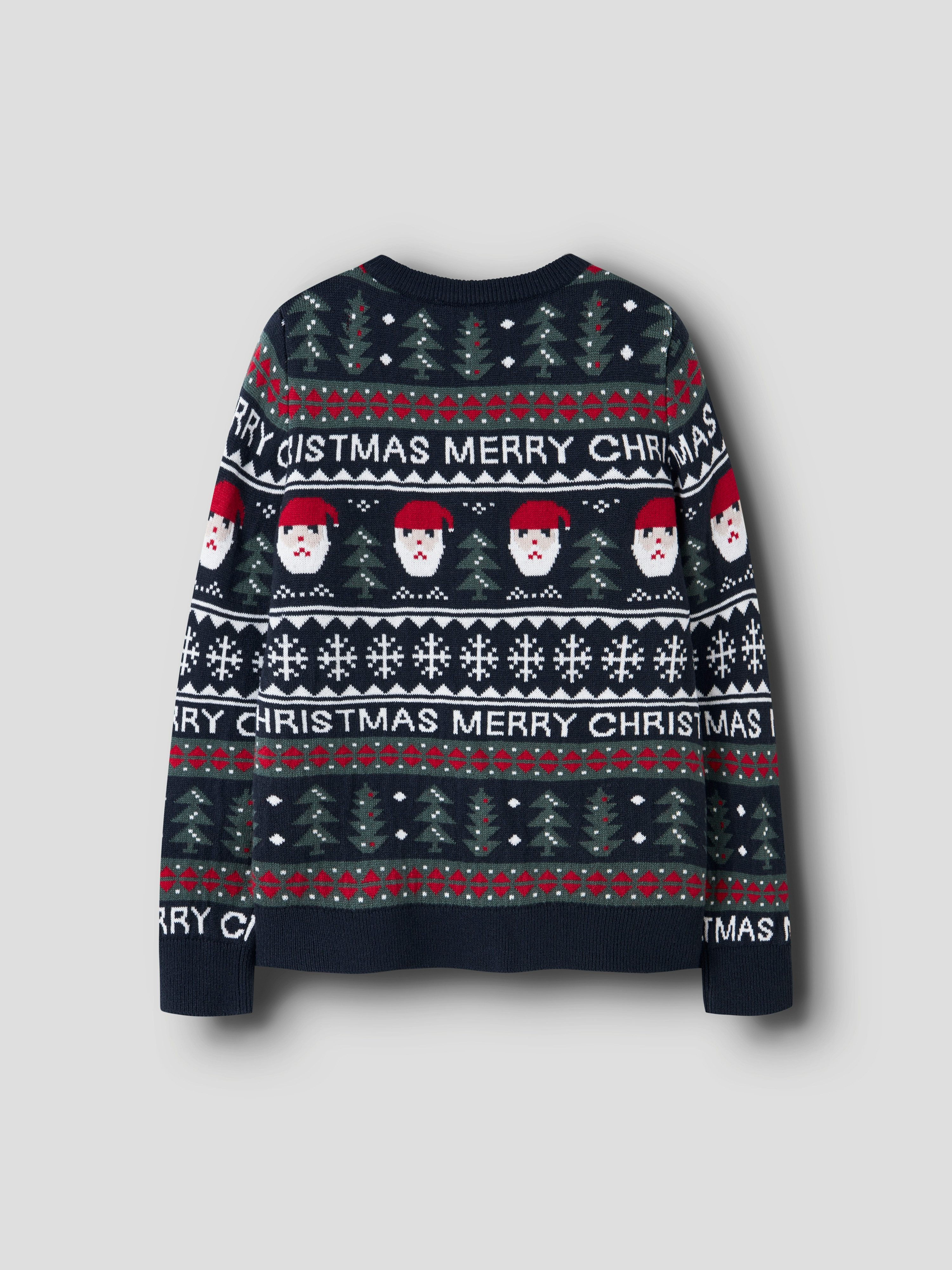 Name It Kersttrui NKNRASTOKKA LS KNIT