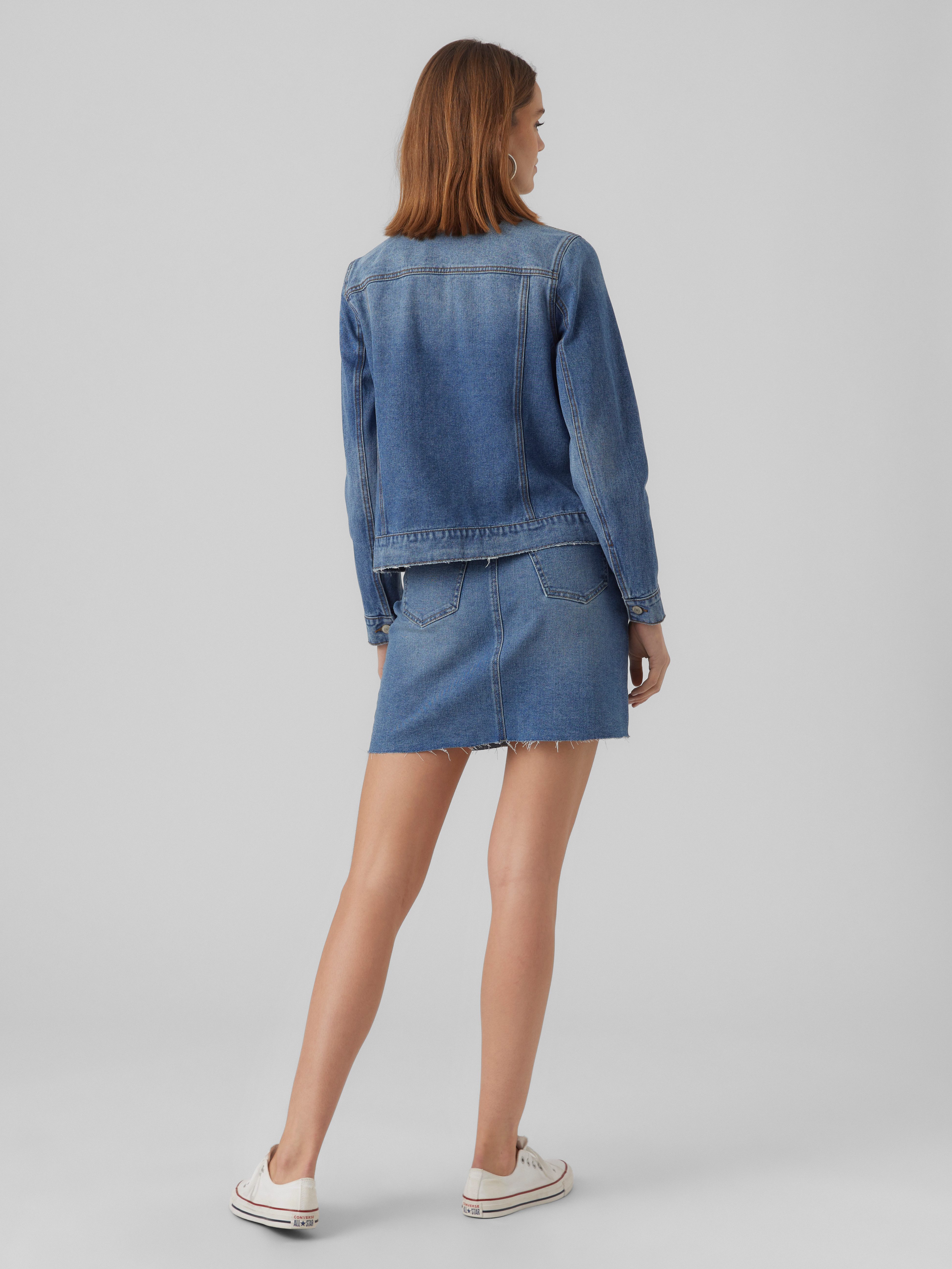 Vero Moda Jeansjack VMZORICA LS DENIM JACKET MIX NOOS