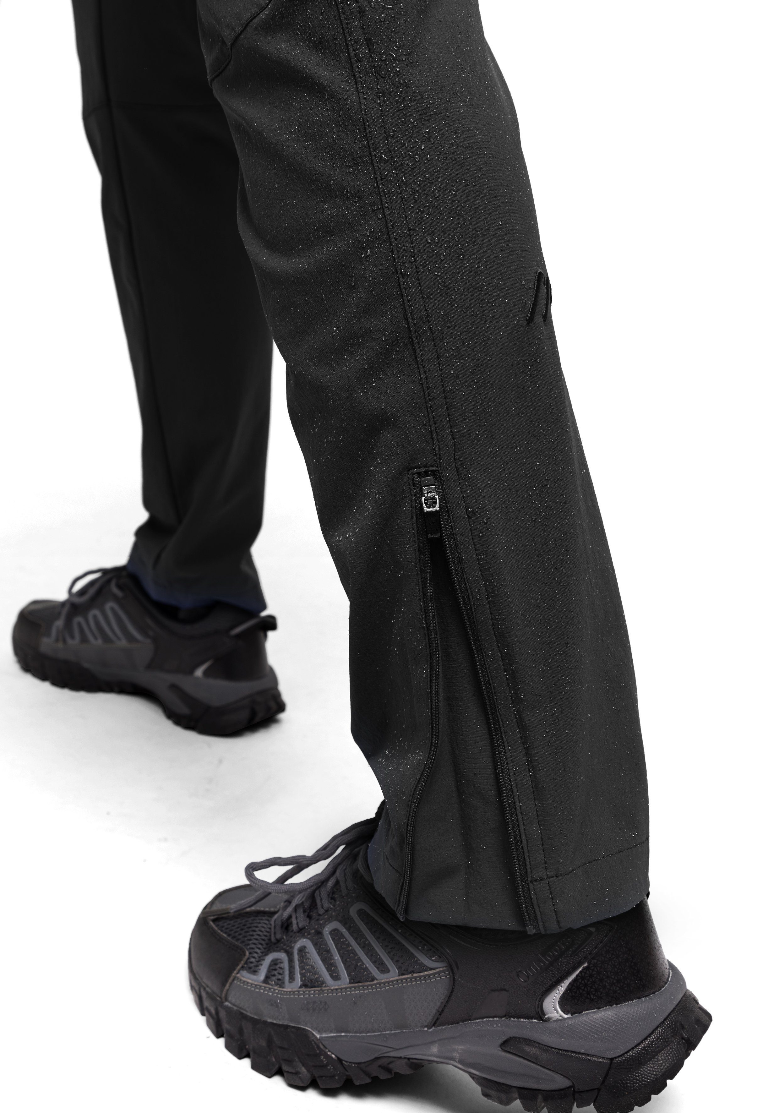 Maier Sports Functionele broek Inara slim Heren wandelbroek, ademende outdoor-broek, 4 zakken, slim fit