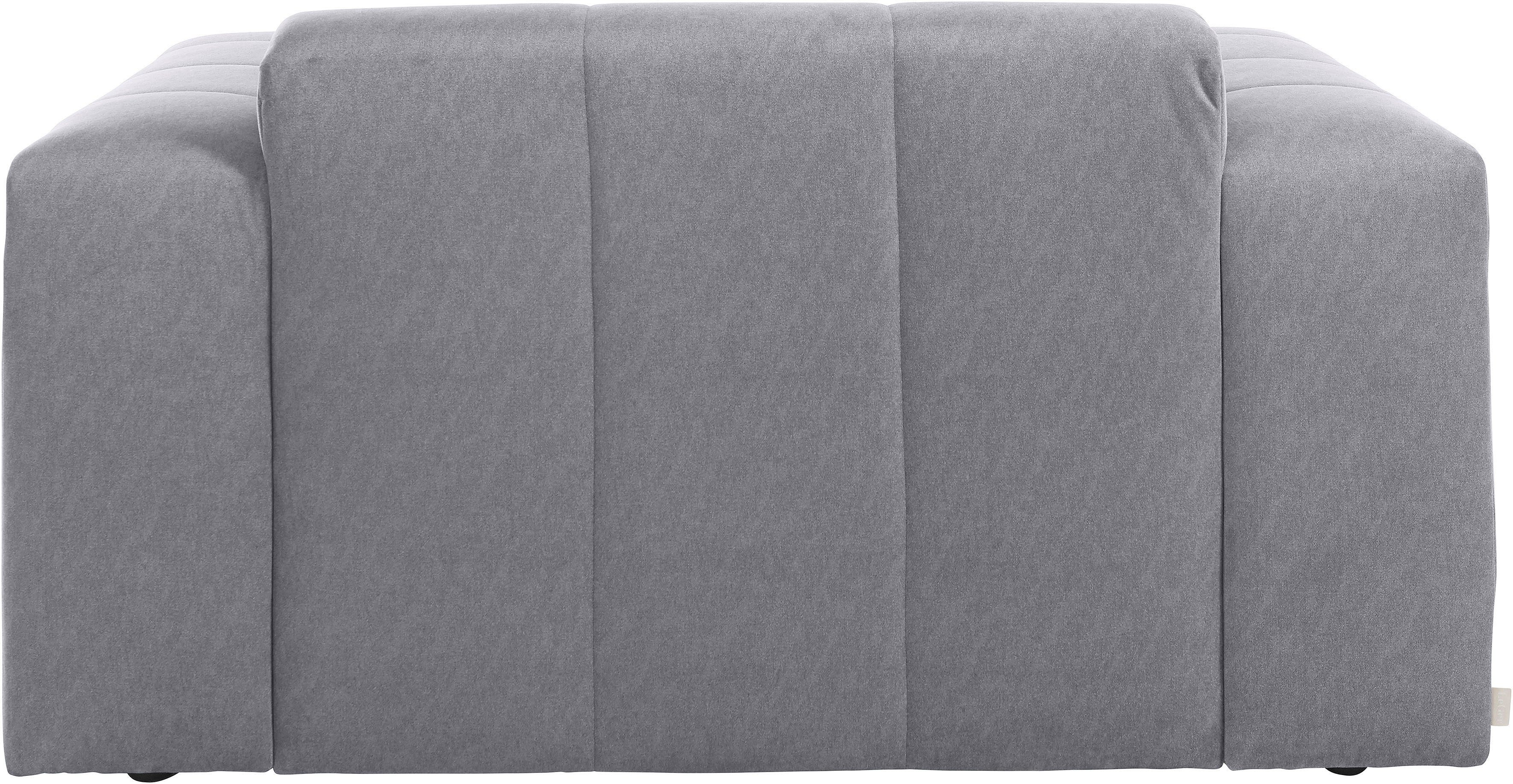 LeGer Home by Lena Gercke Loveseat Maileen Stoel passend bij de moduleserie "maileen" - apart plaatsbaar