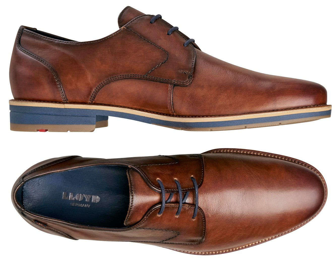 Lloyd Veterschoenen LANGSTON in tijdloos ontwerp, vrijetijdsschoen, lage schoen, veterschoen