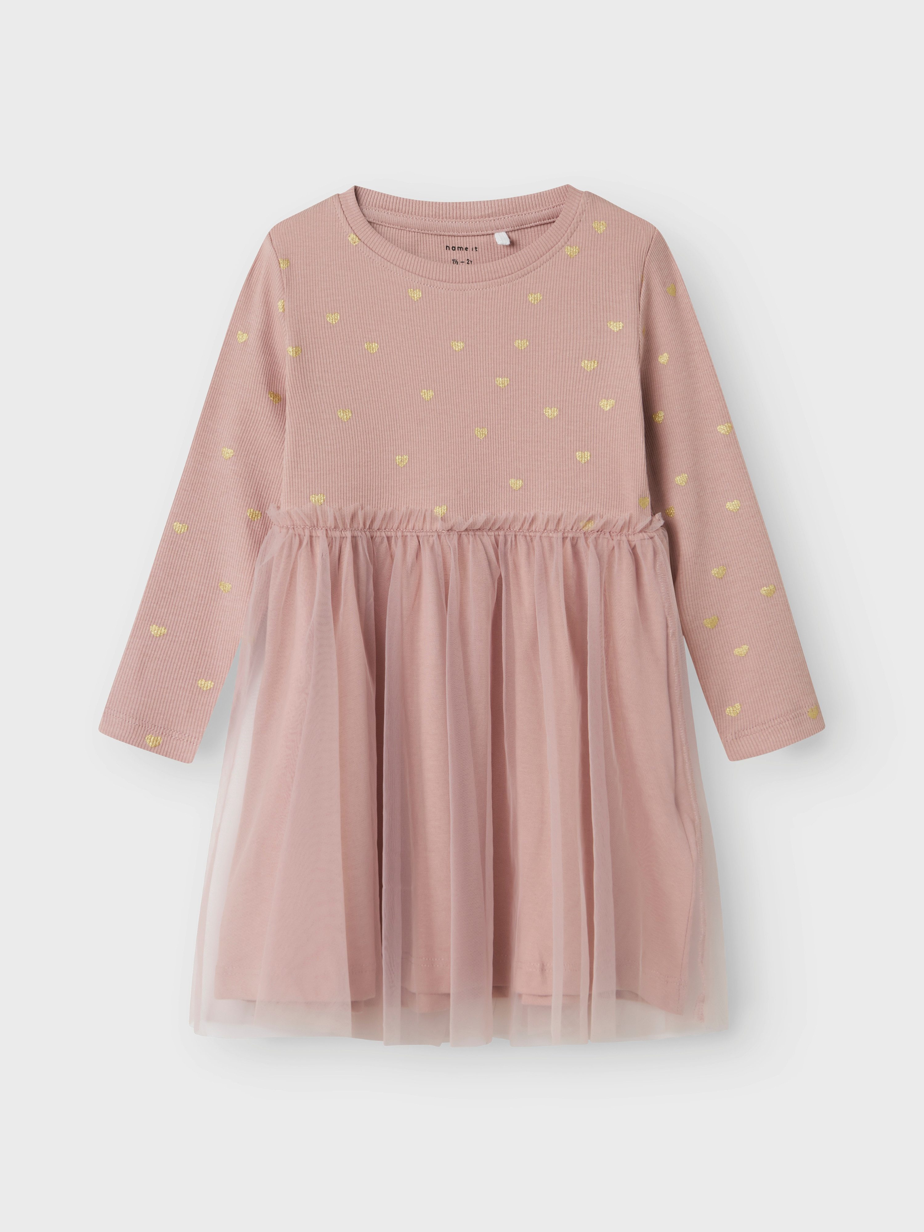 Name It Tulen jurk NMFNADJA LS DRESS NOOS