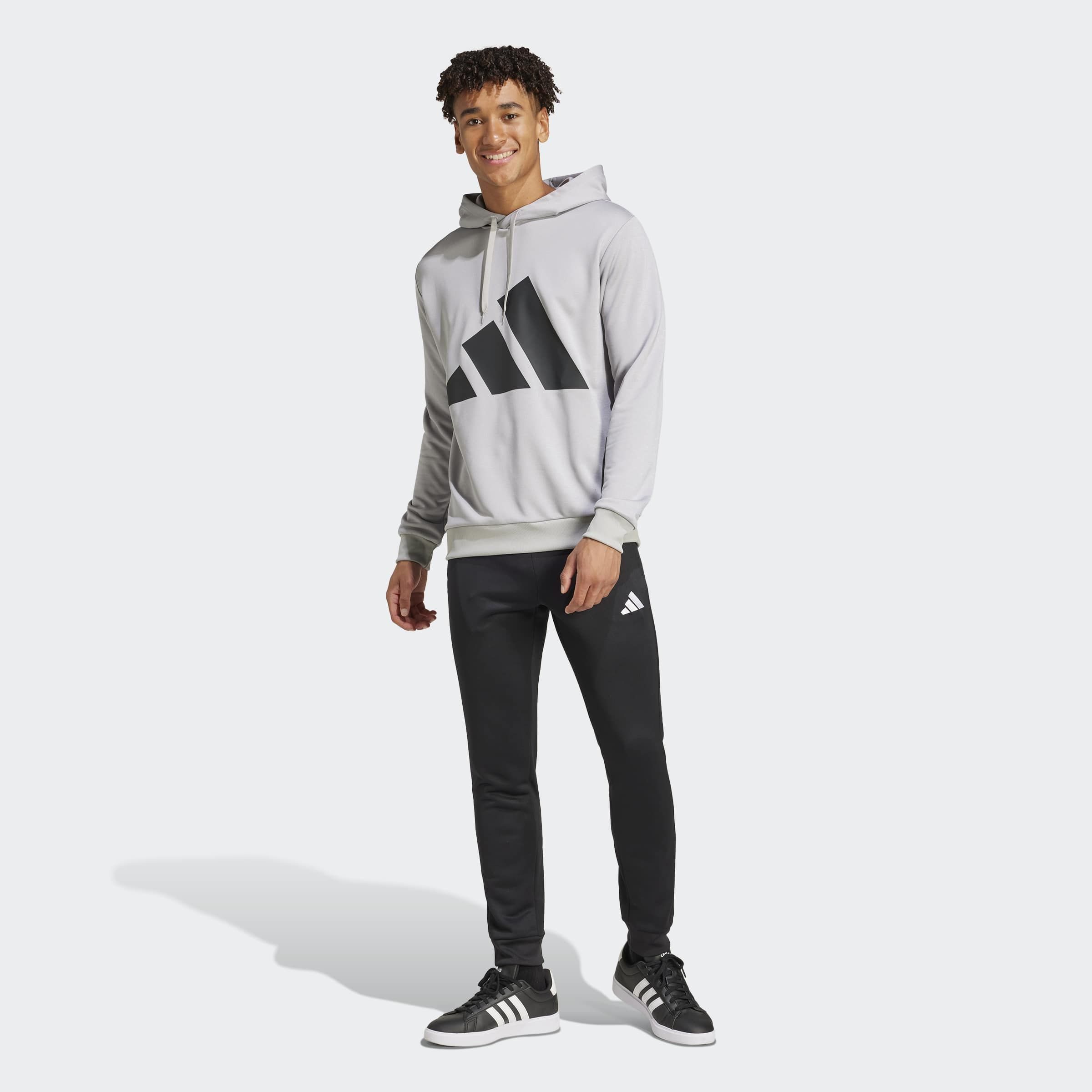 adidas Sportswear Trainingspak M BL FT HD TS van zacht french-terry materiaal, hoodie (2-delig)