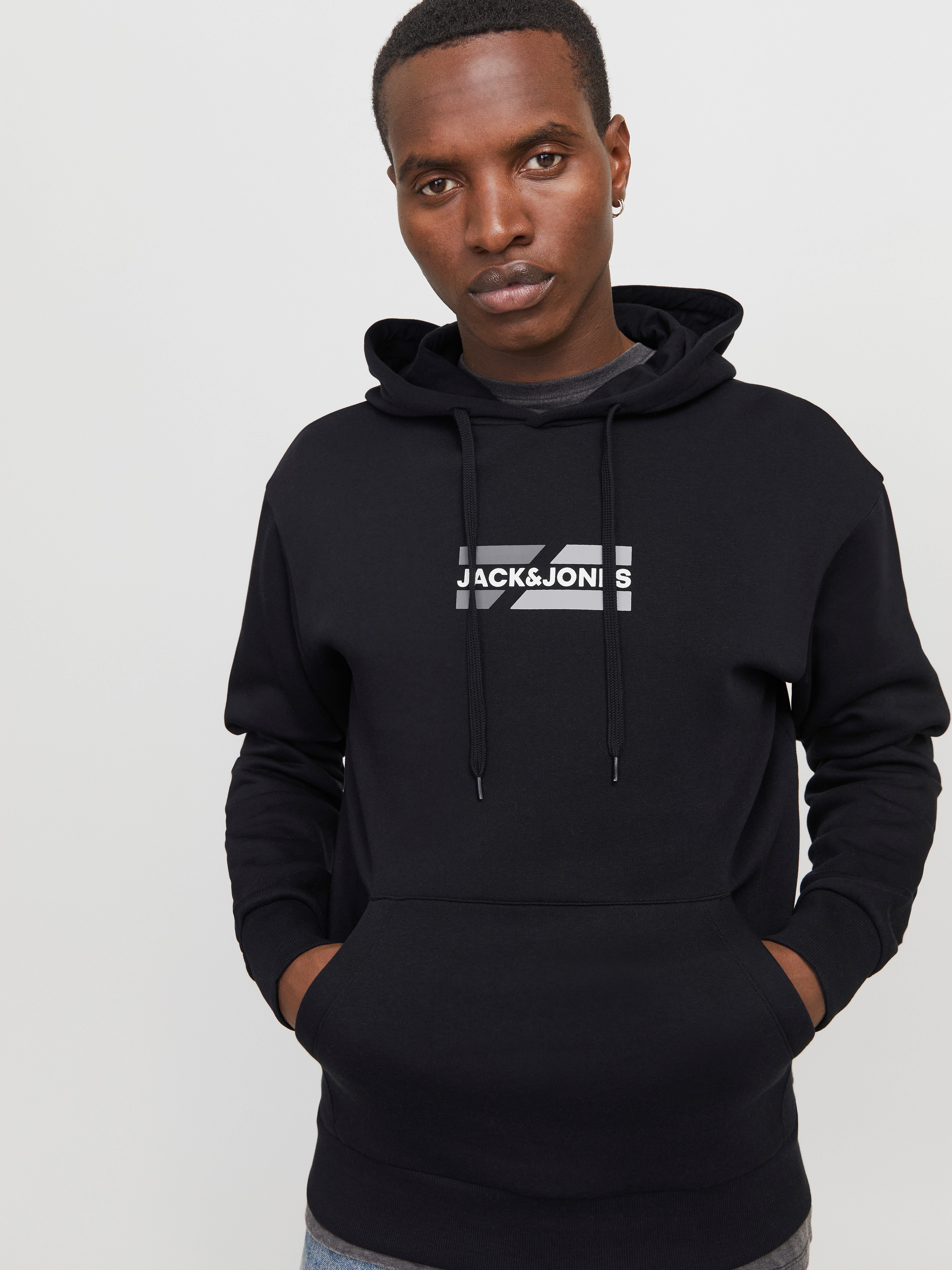 Jack & Jones Hoodie JJECORP GRAPHIC SWEAT HOOD NOOS