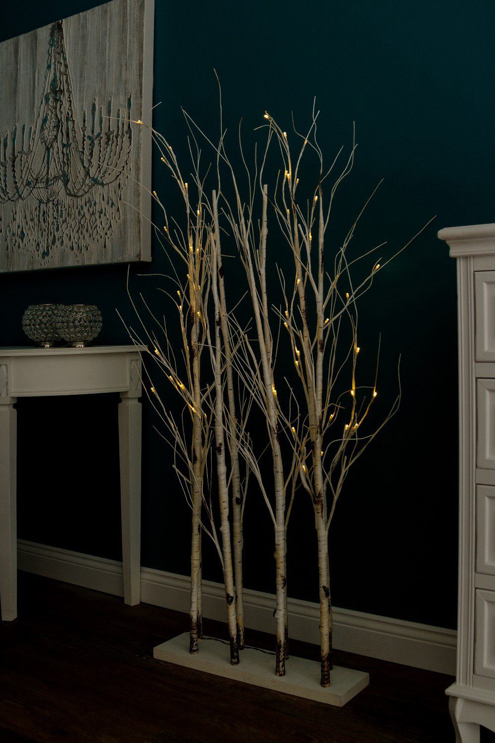 Myflair Möbel & Accessoires Deco-boom Divid, met verlichting Roomdivider met talrijke warm witte leds