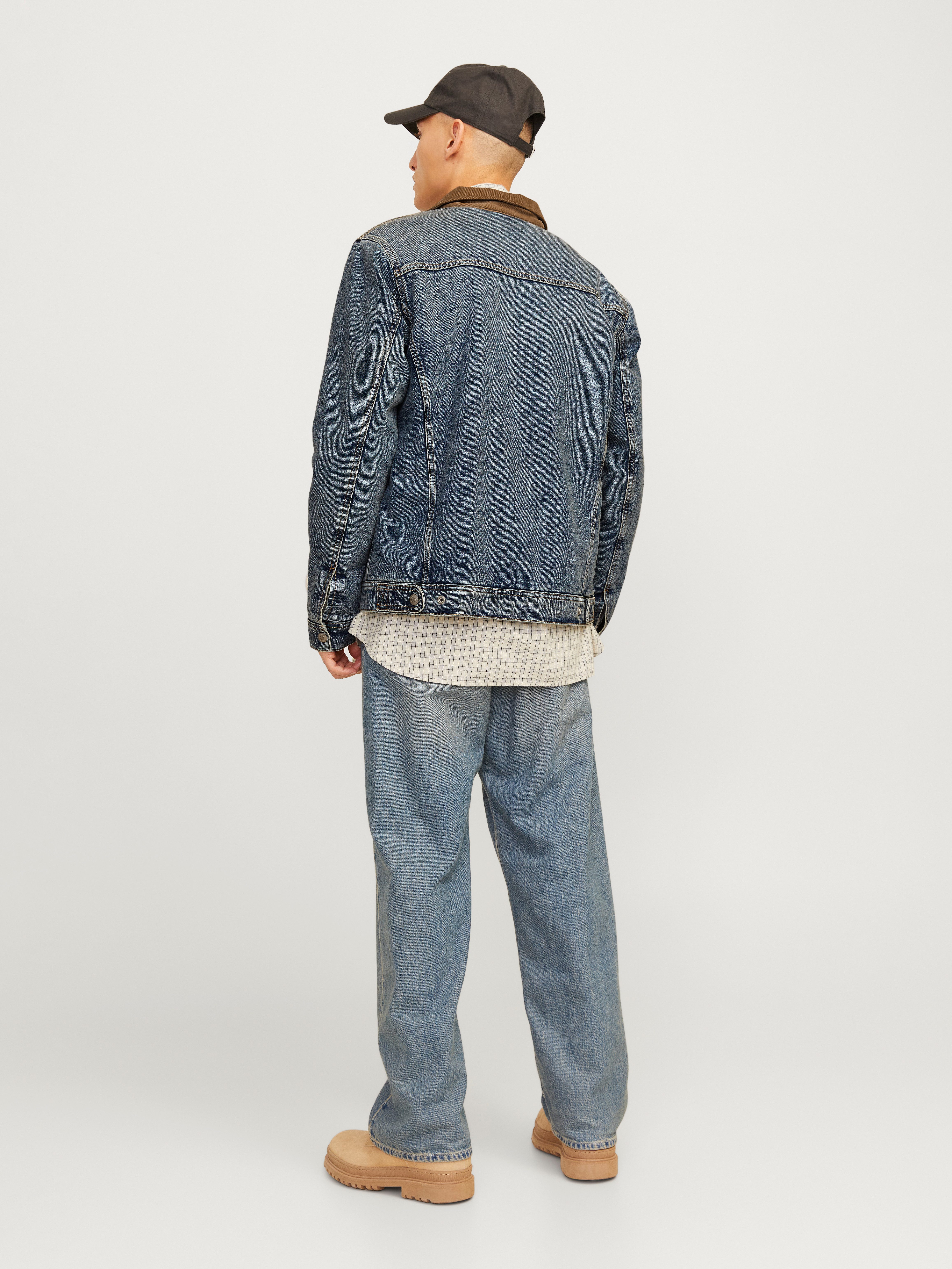 Jack & Jones Jeansjack JJIJEAN JJJACKET W SHERPA WI 200 SN