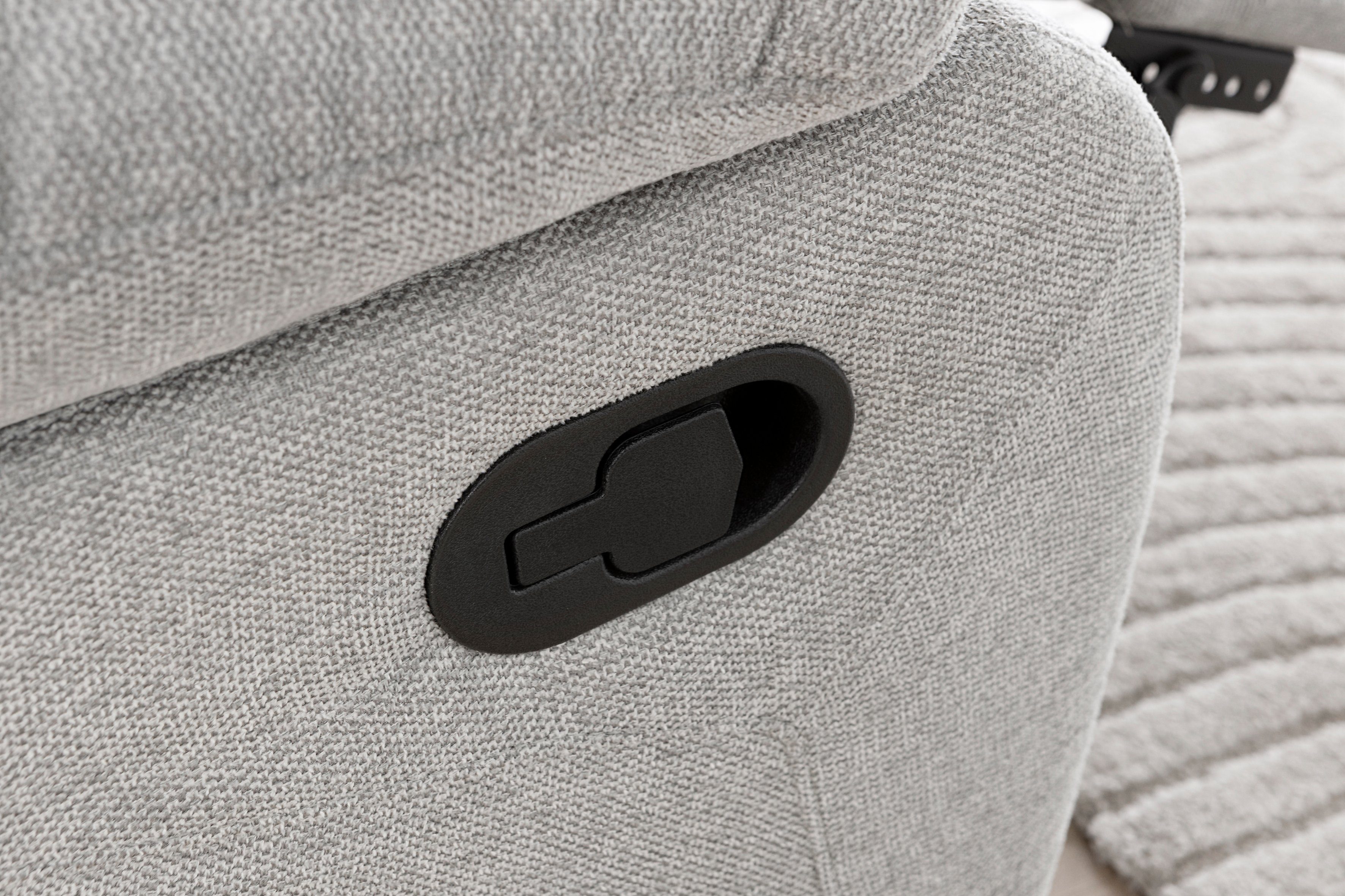 Home affaire 2-zitsbank Lannilis met handmatige en elektrische relaxfunctie