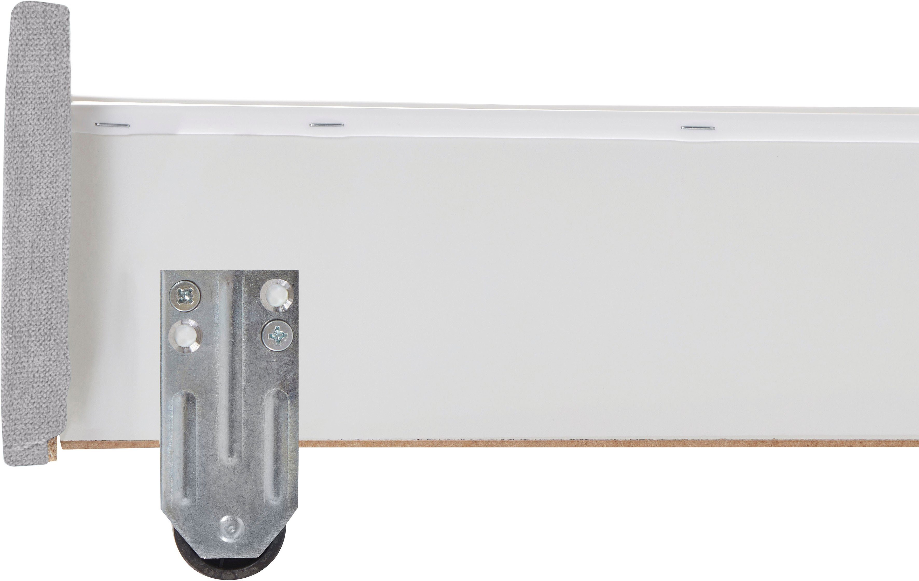 INOSIGN Boxspring Luan Laden, ledverlichting en topmatras, in breedte 120 cm en 180 cm