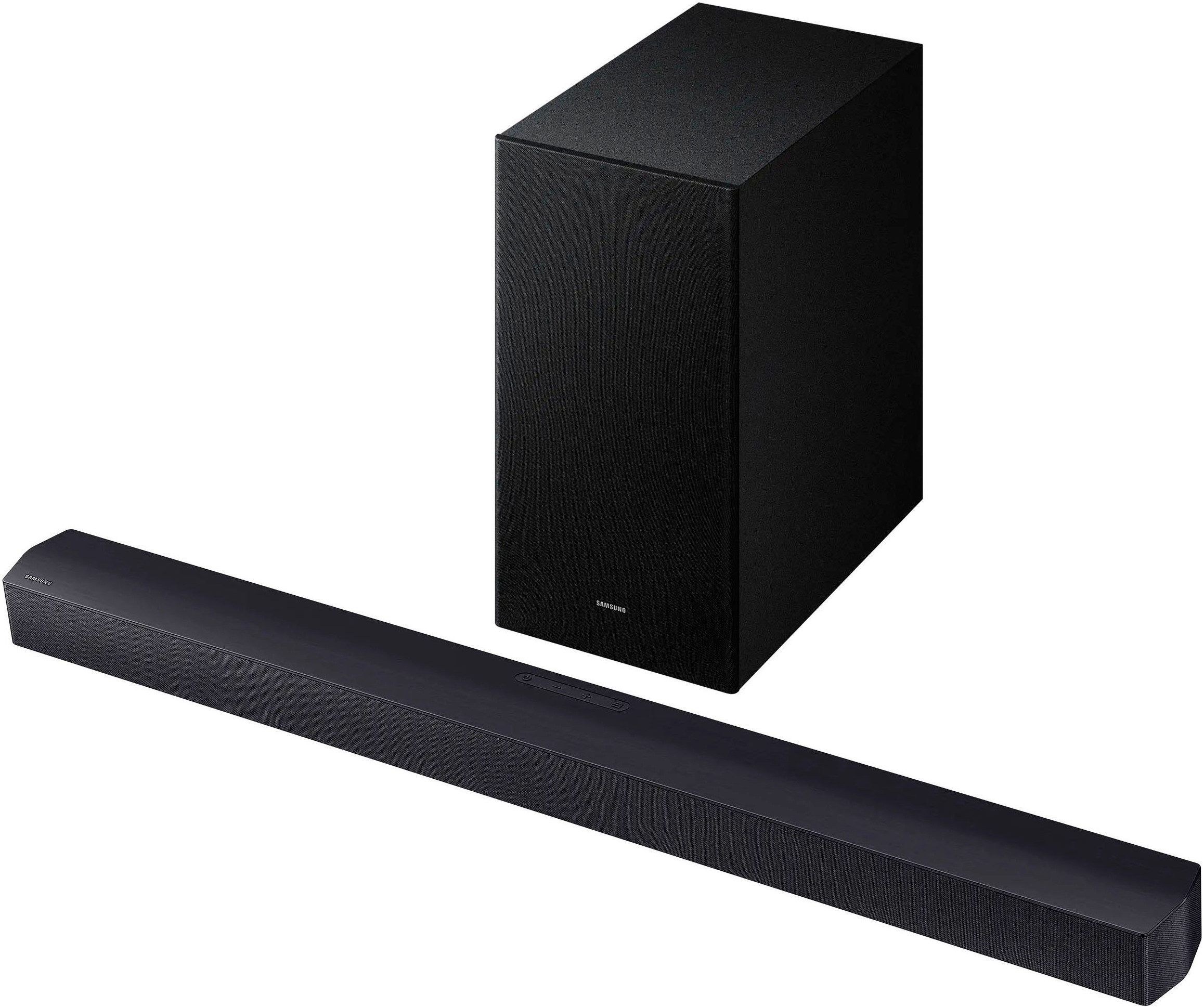 Samsung Soundbar HW-B460GF/ZG soundbar 2.1-kanaal geluidssysteem, dolby audio i dts virtual:x, bass-boost-modus