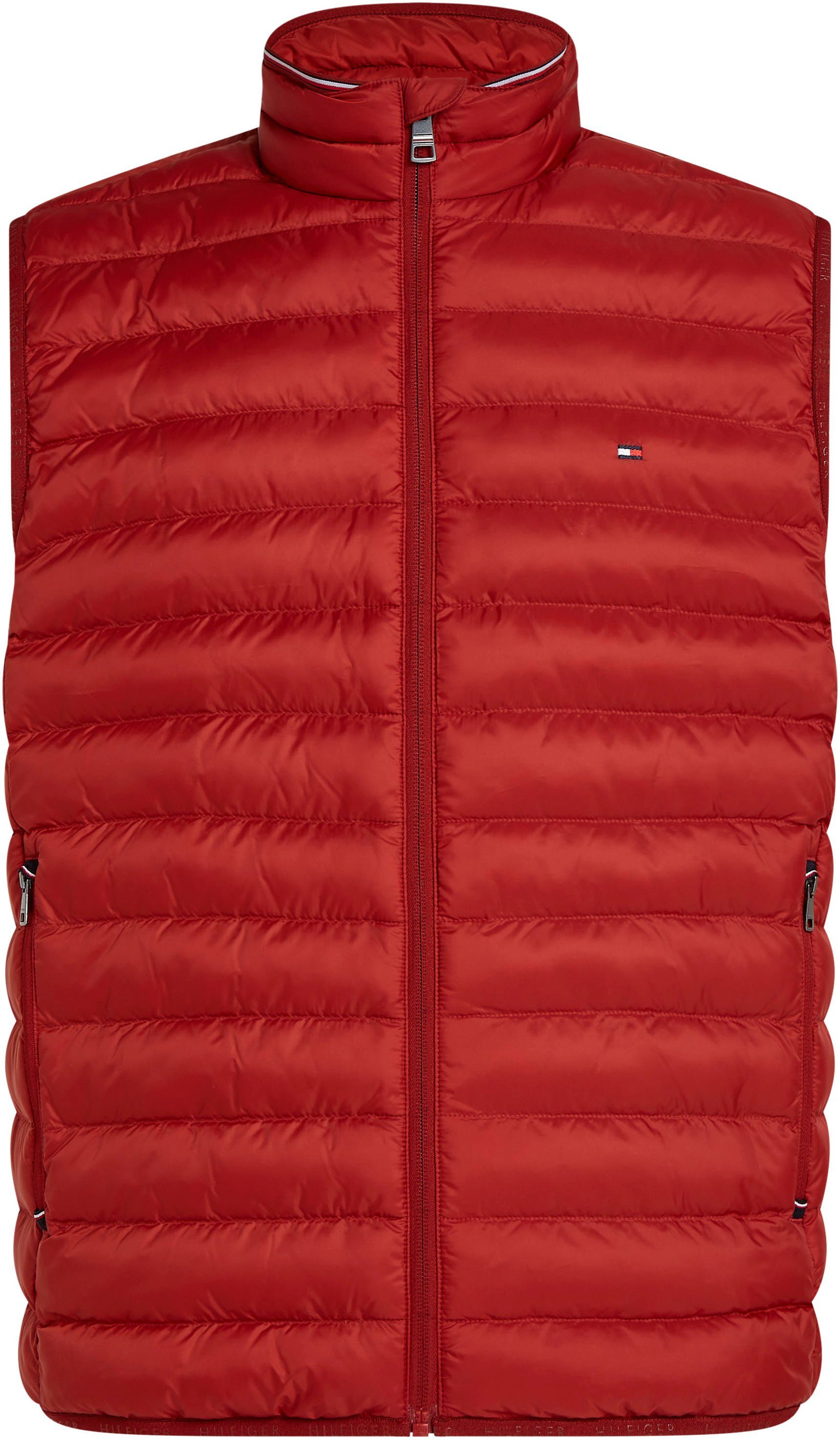 Tommy Hilfiger Bodywarmer BT-PACKABLE RECYCLED VEST-B Grote maten met logo-borduurwerk