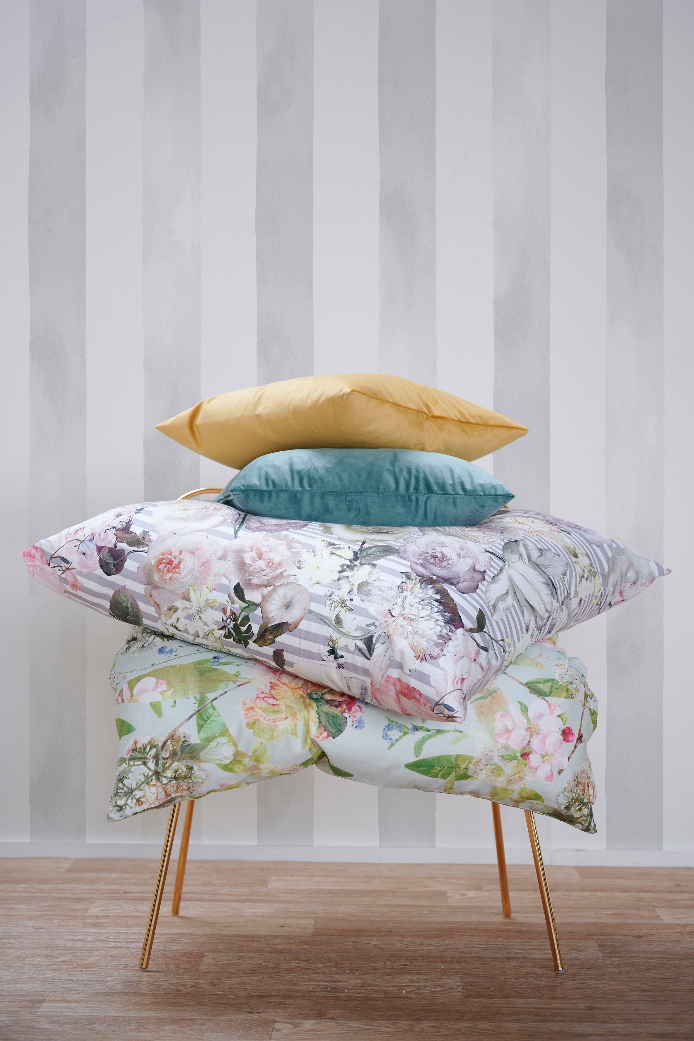 APELT Overtrekset Cosima Bloemrijke rozendromen en boudoirgevoel (2-delig)