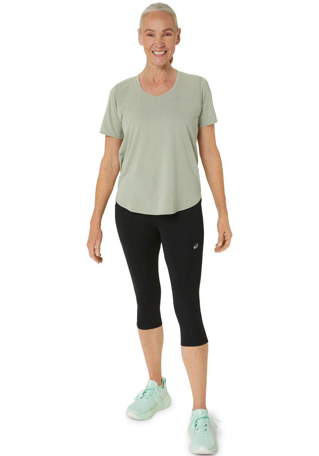 Asics Runningbroek ROAD HIGH WAIST CAPRI TIGHT