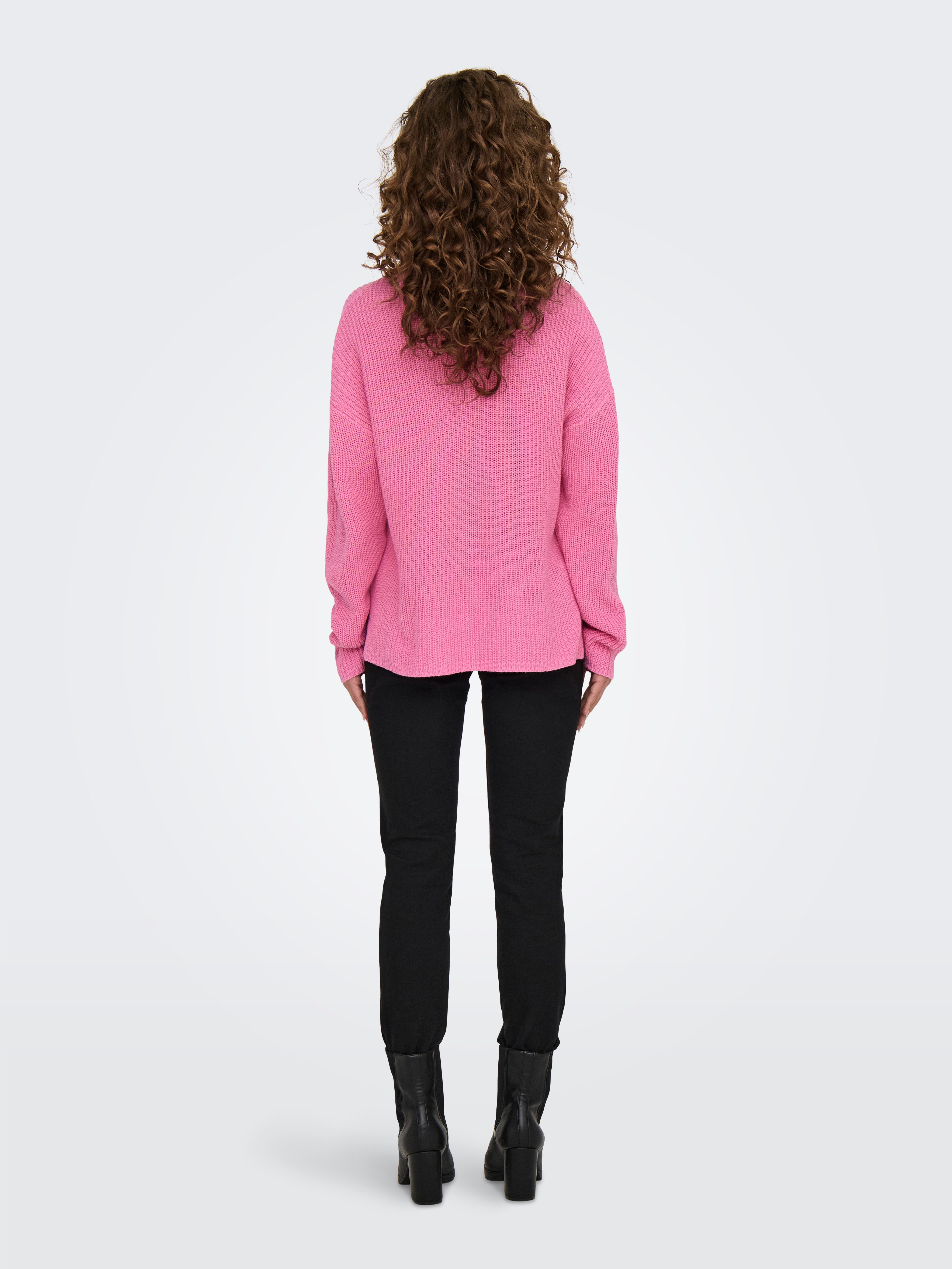 Only Trui met ronde hals ONLLUNA LS O-NECK PULLOVER KNT NCA