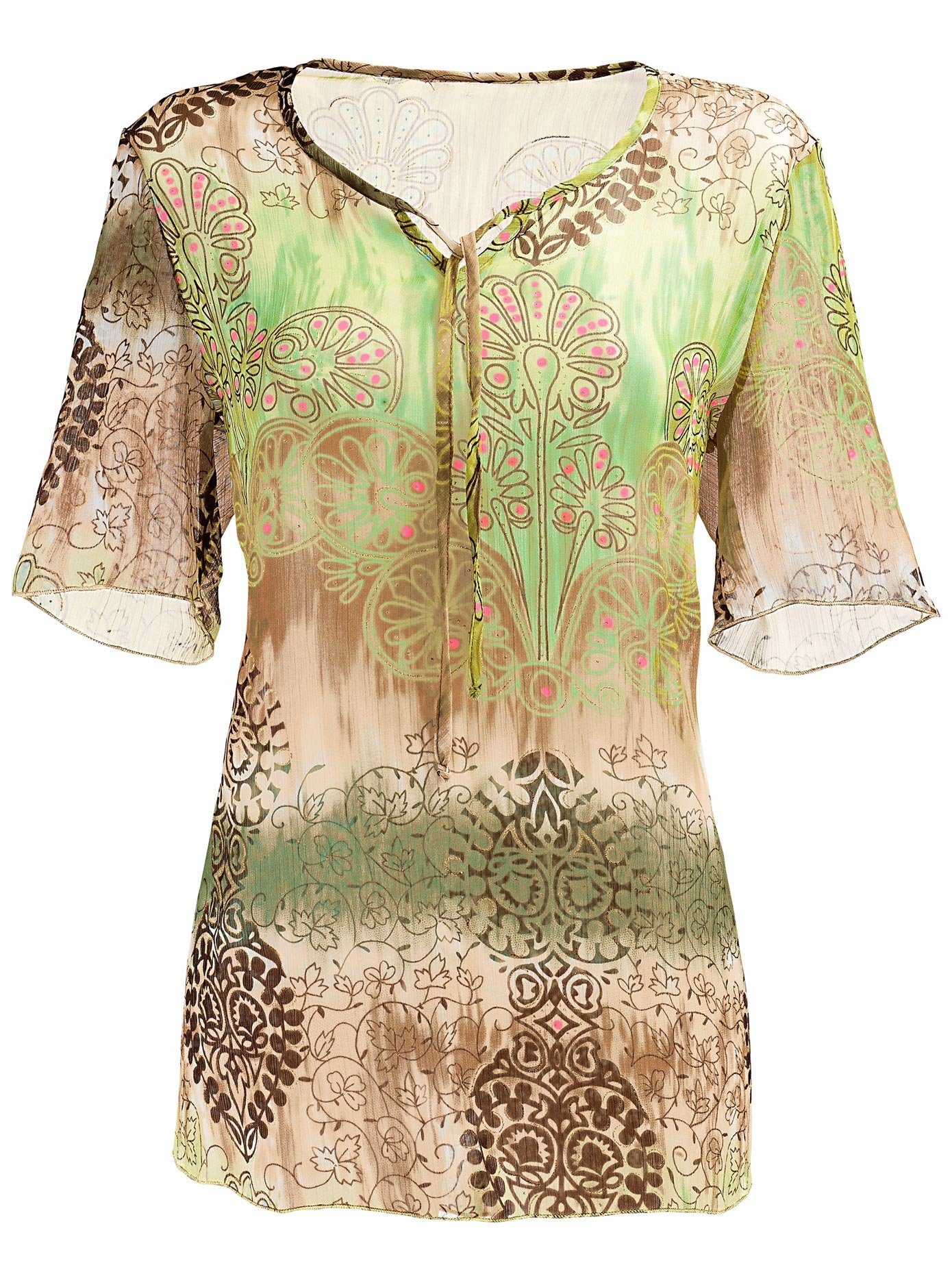Classic Basics Gedessineerde blouse
