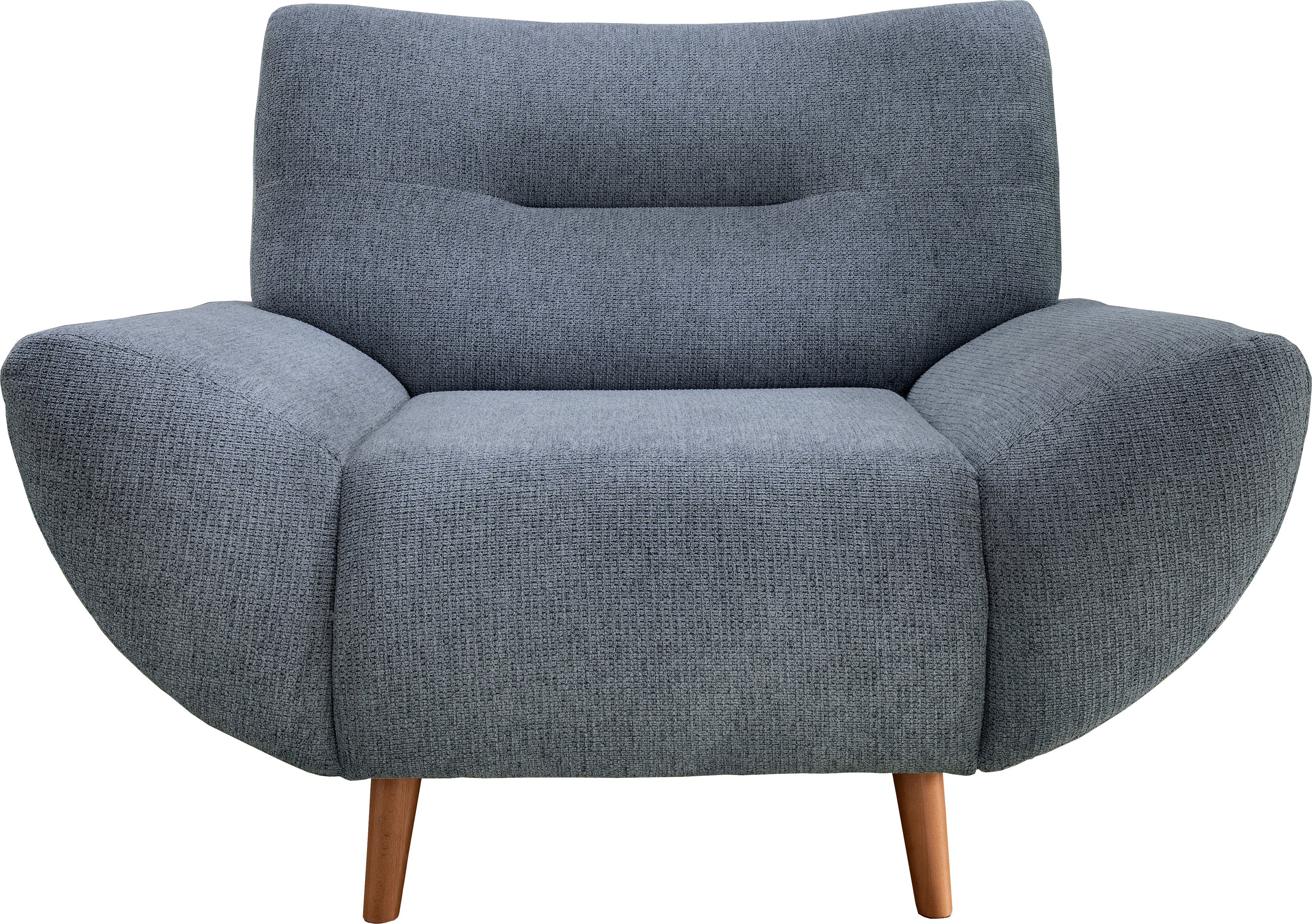 INOSIGN Zithoek Drago elegant en tijdloos, comfortabel, moderne vormtaal leverbaar als fauteuil/hoekbank, diverse stoffen, incl. 2 sierkussens (set, 3-delig)
