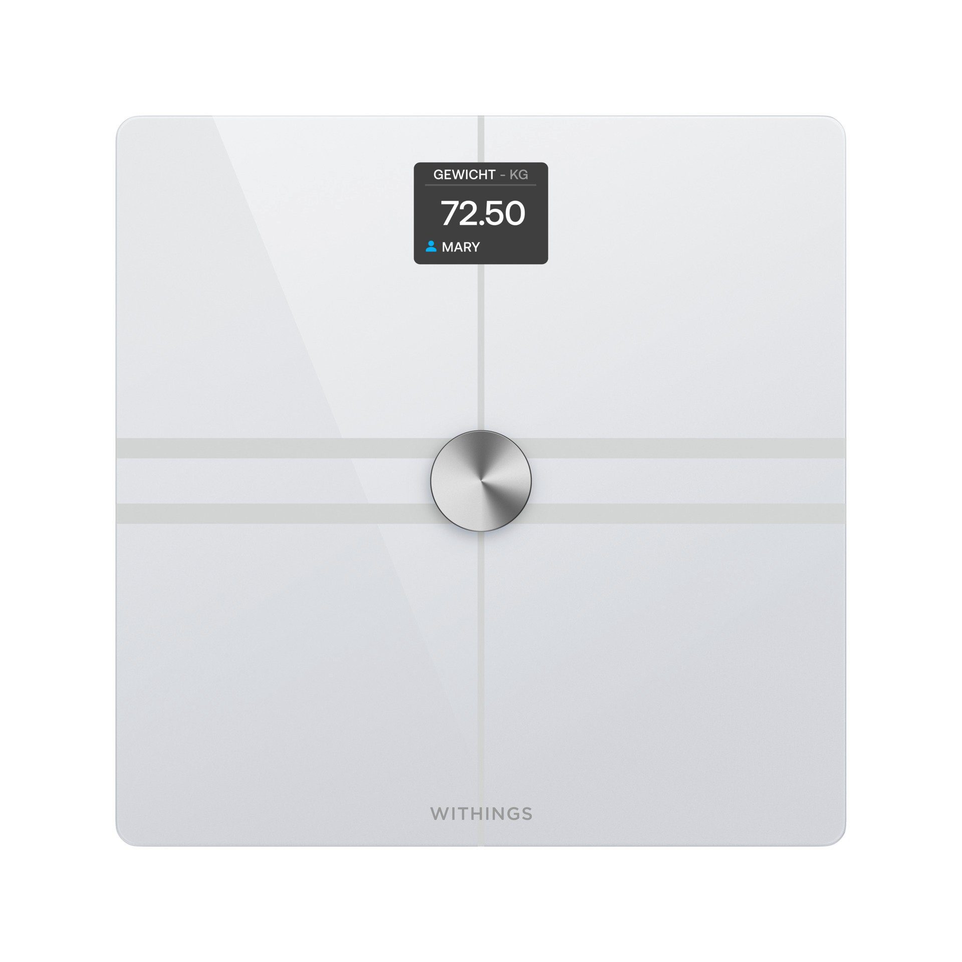 Withings Personenweegschaal Body Comp speciale modi voor zwangerschap, baby's en atleten