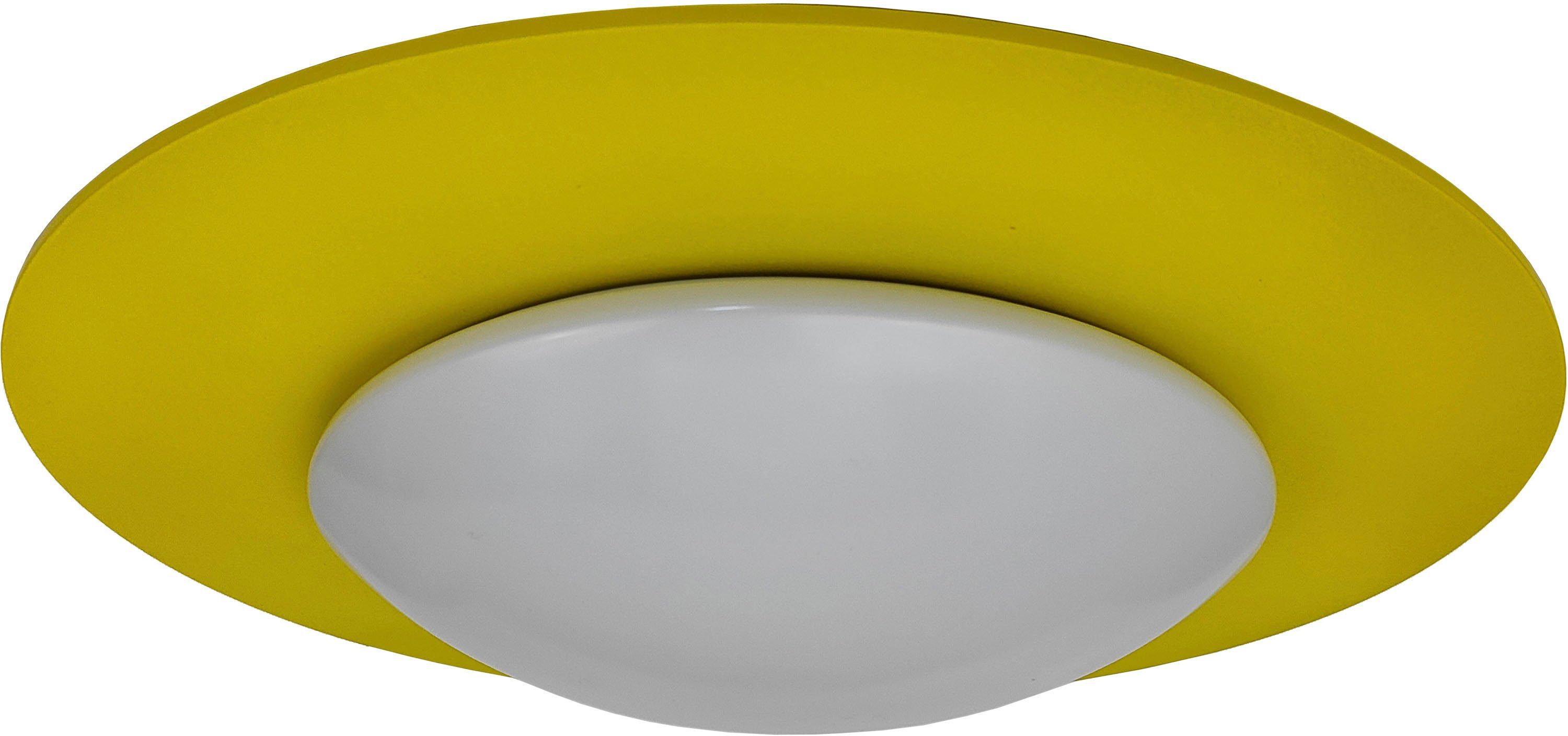 niermann Plafondlamp Plafondschotel Saturn E27 fitting voor eenvoudige lichtbronwisseling (1 stuk)