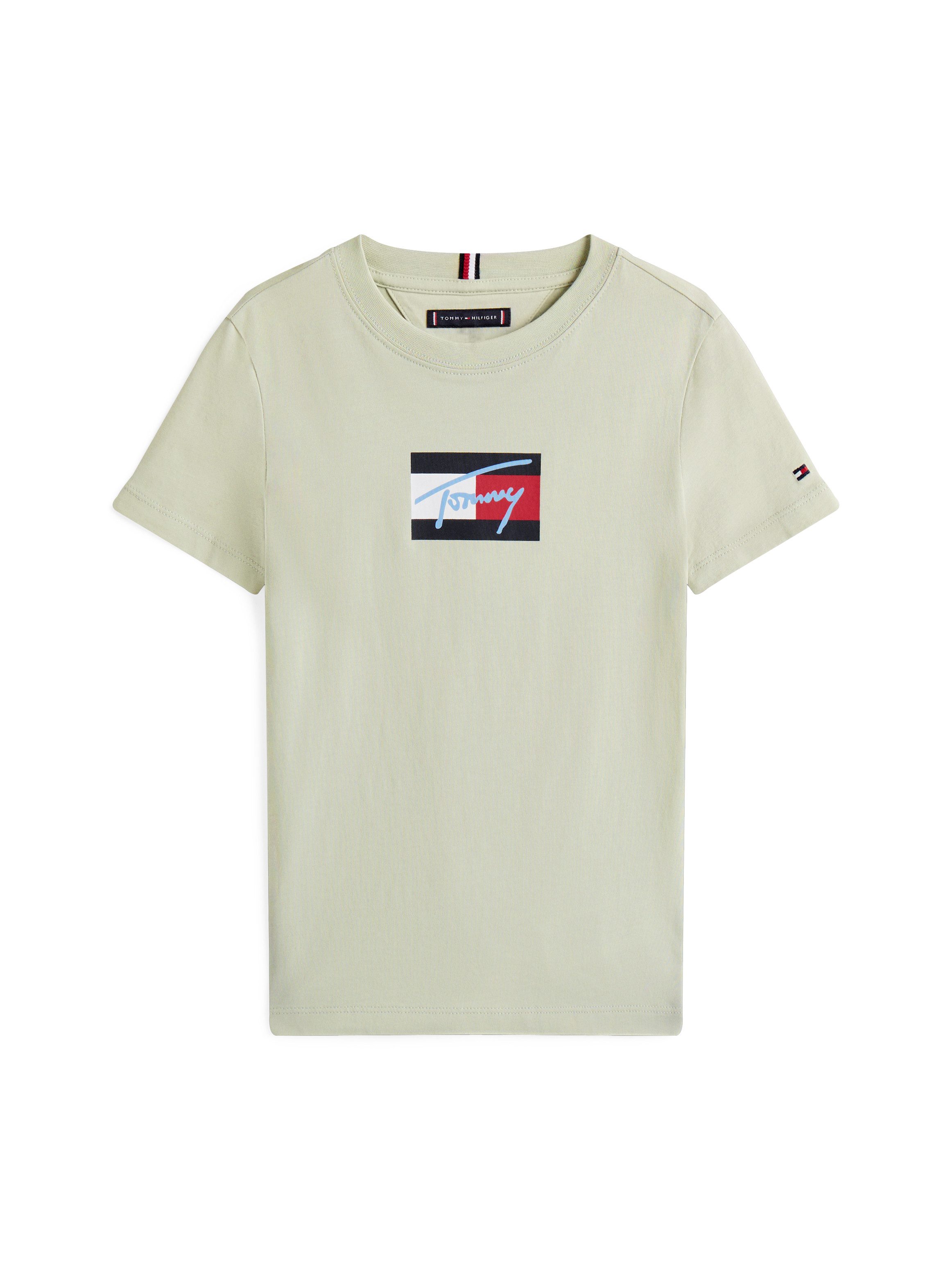 Tommy Hilfiger T-shirt TOMMY SCRIPT FLAG PRINT TEE SS