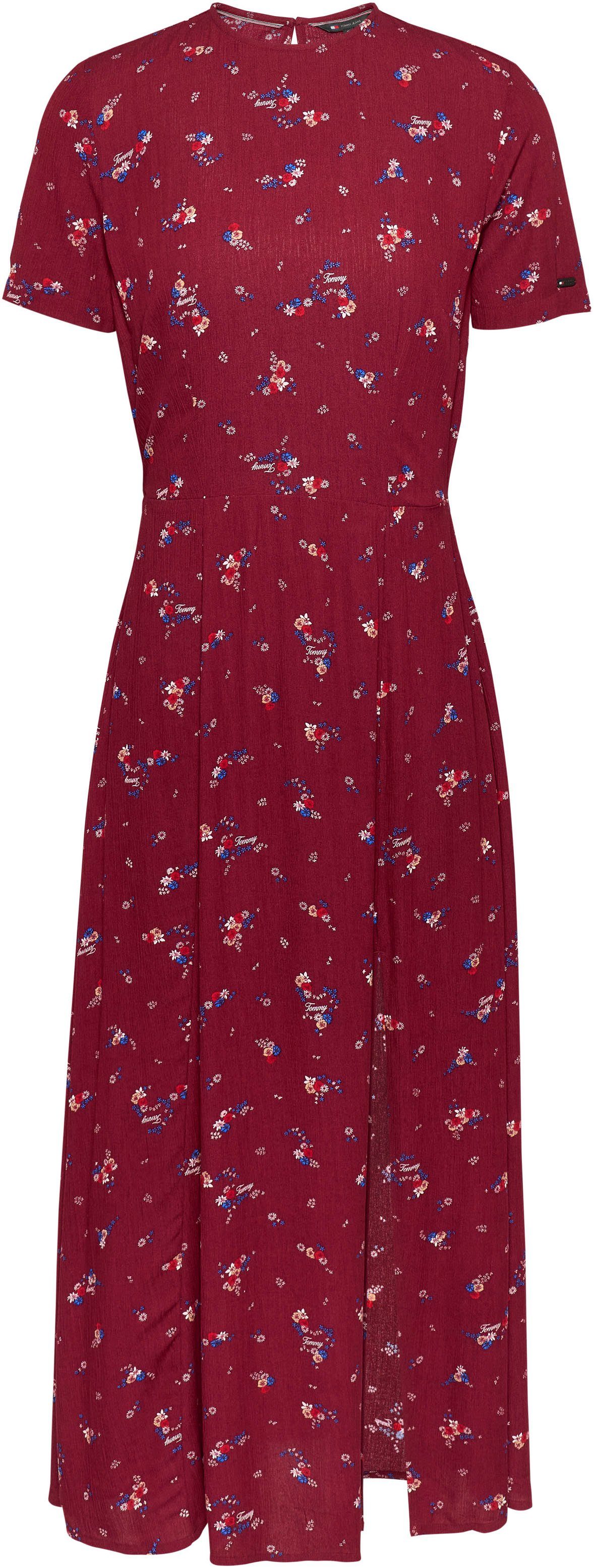 TOMMY JEANS Blousejurk TJW FLORAL MIDI DRESS