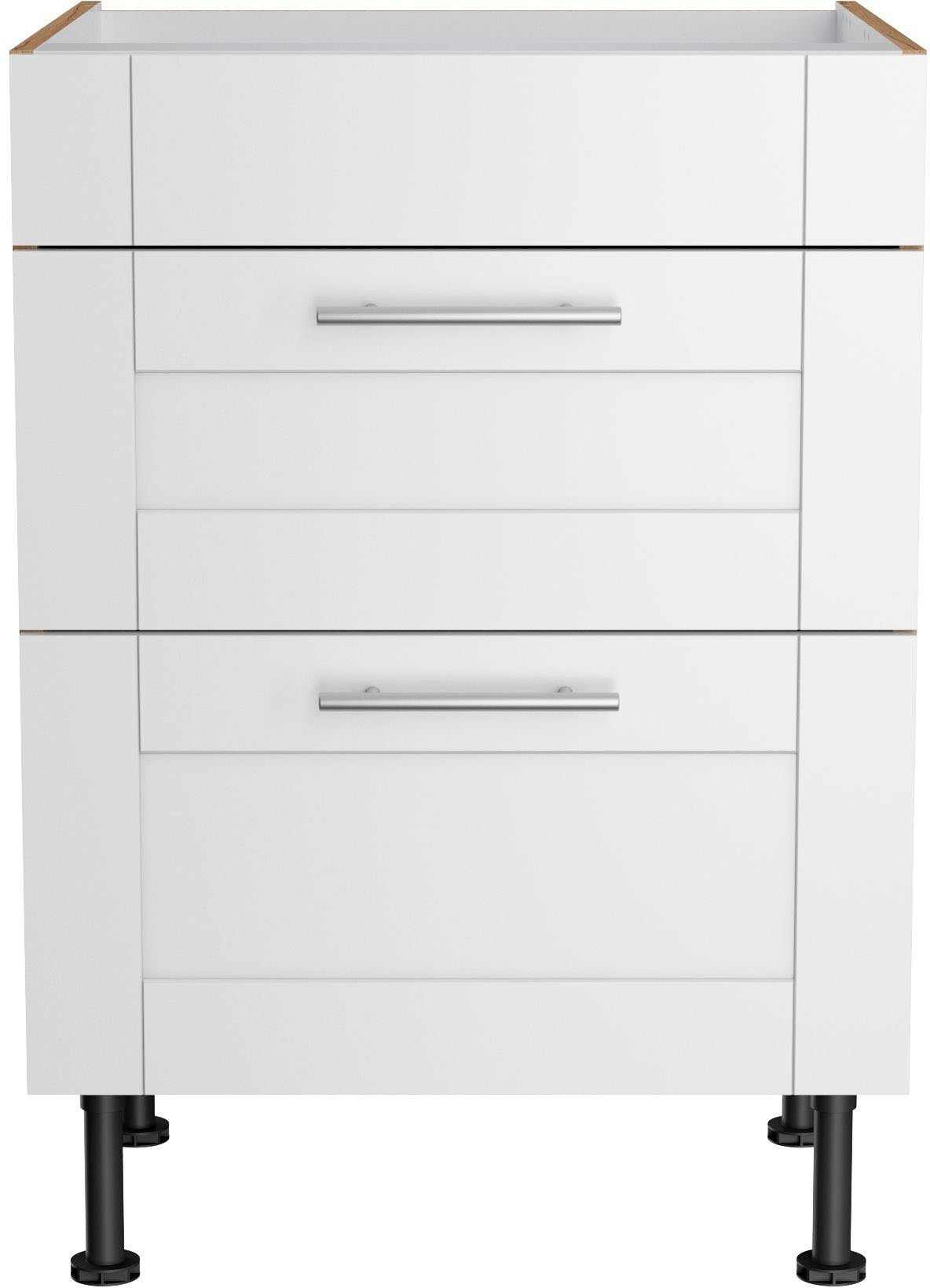 OPTIFIT Ombouwkast voor fornuis Ahus Breedte 60 cm ombouwkasten wit
