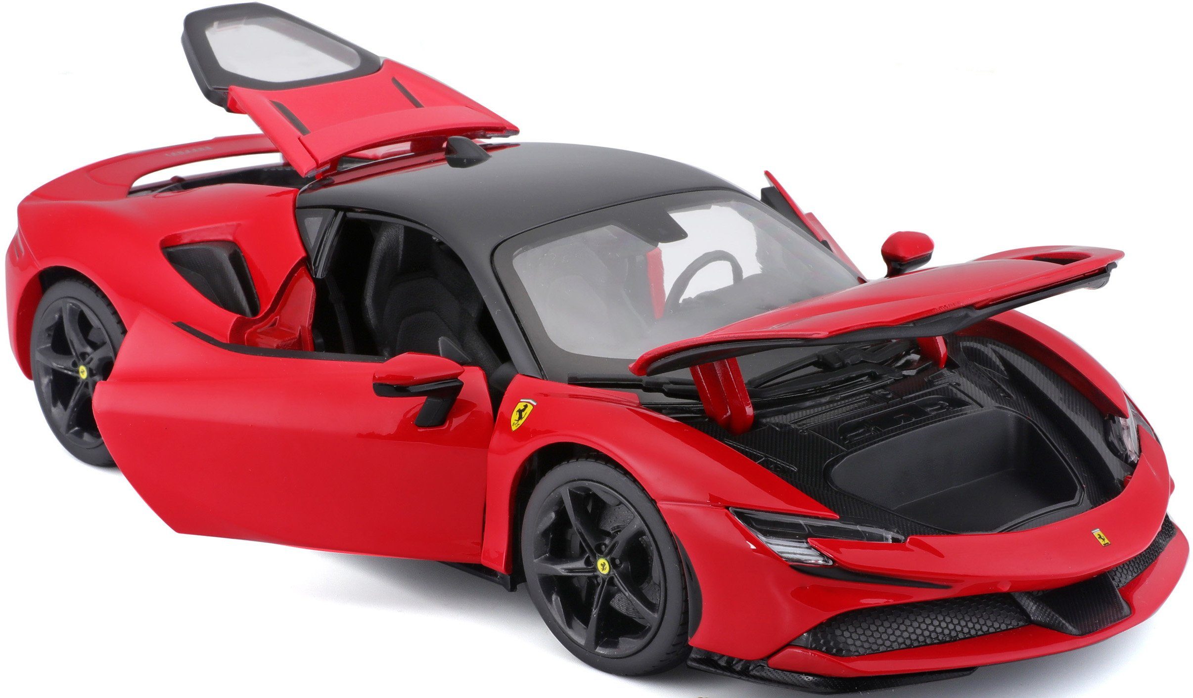 Bburago Auto op schaal Ferrari SF90 Stradale, rood