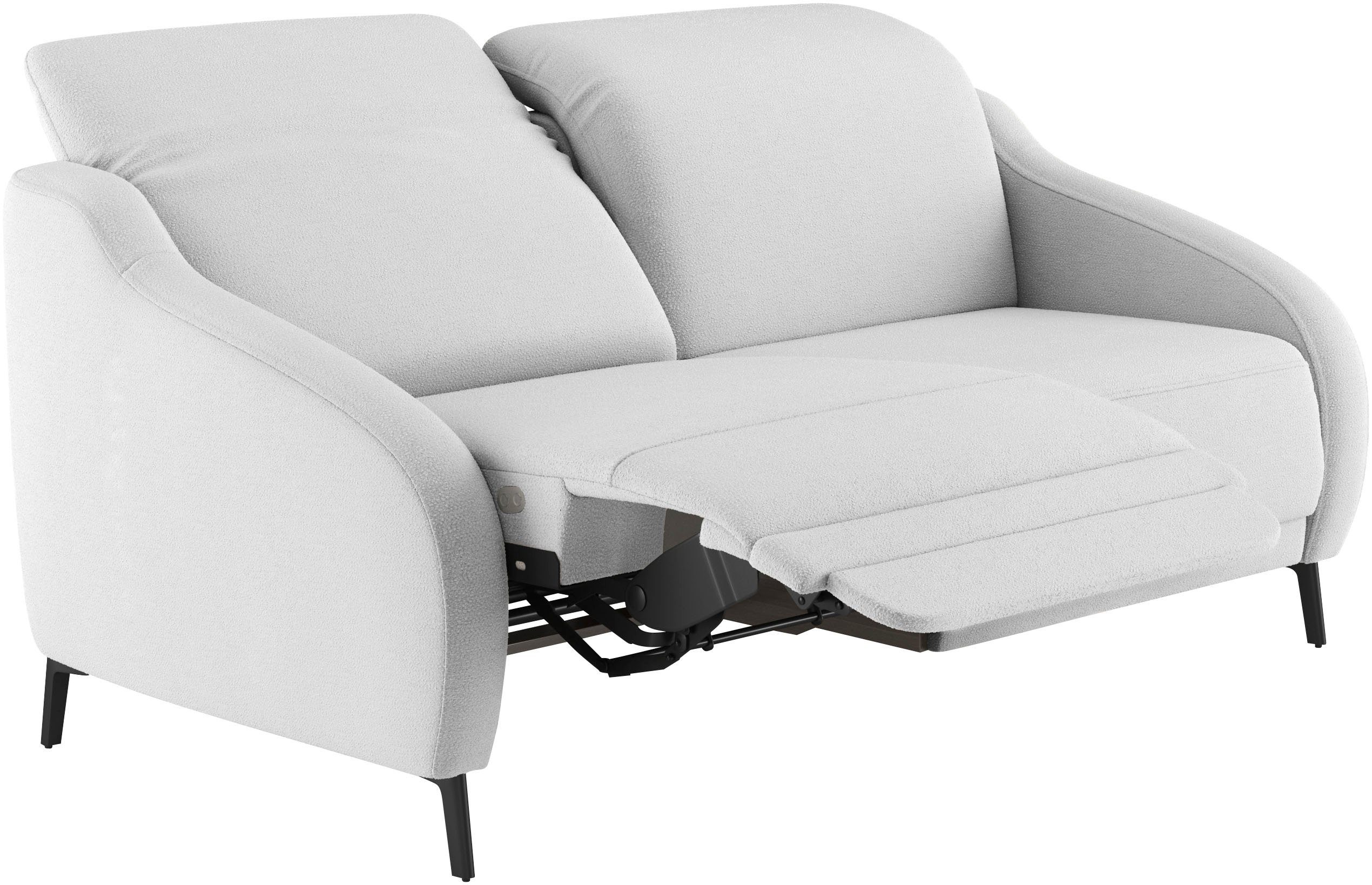 sit&more 3-zitsbank Blues naar keuze met klaptafel en usb