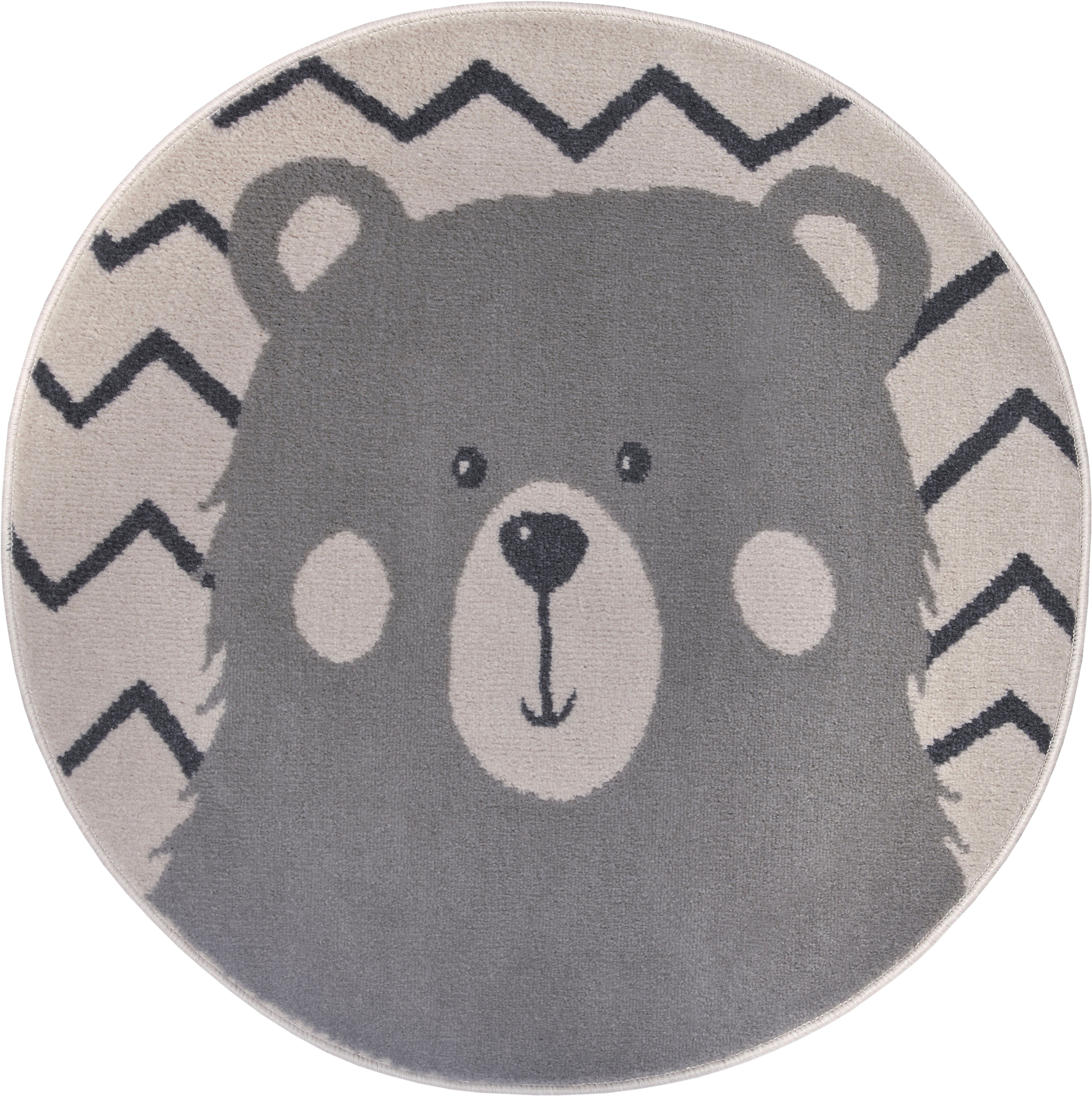 HANSE Home Kindervloerkleed Adventures Bear Speeltapijt, stevig, kinderkamer, kortpolig, speelondergrond