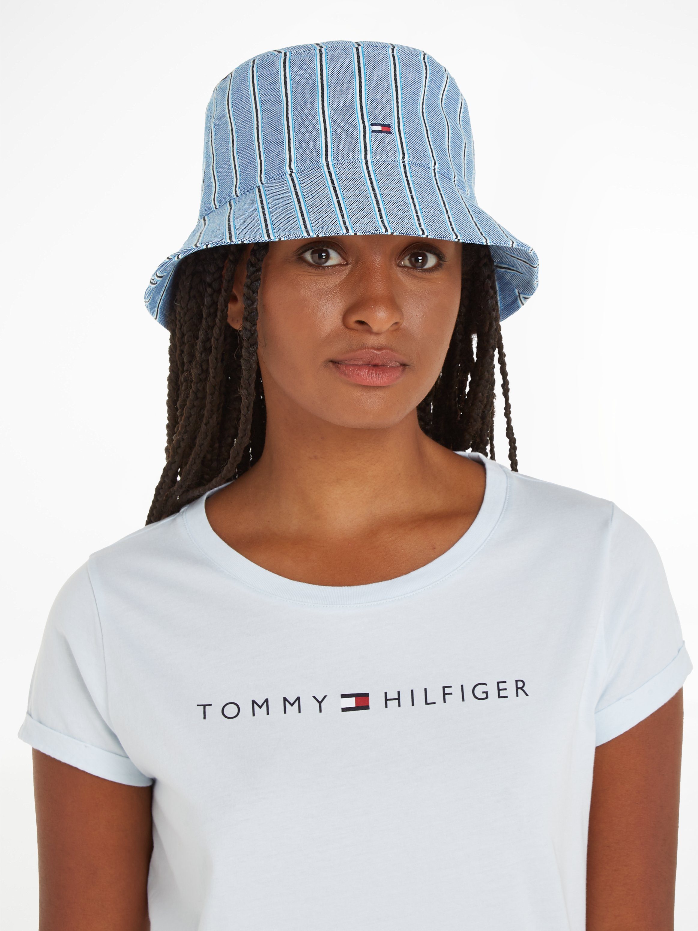 Tommy Hilfiger Zonnehoed ESSENTIAL FLAG BUCKET HAT
