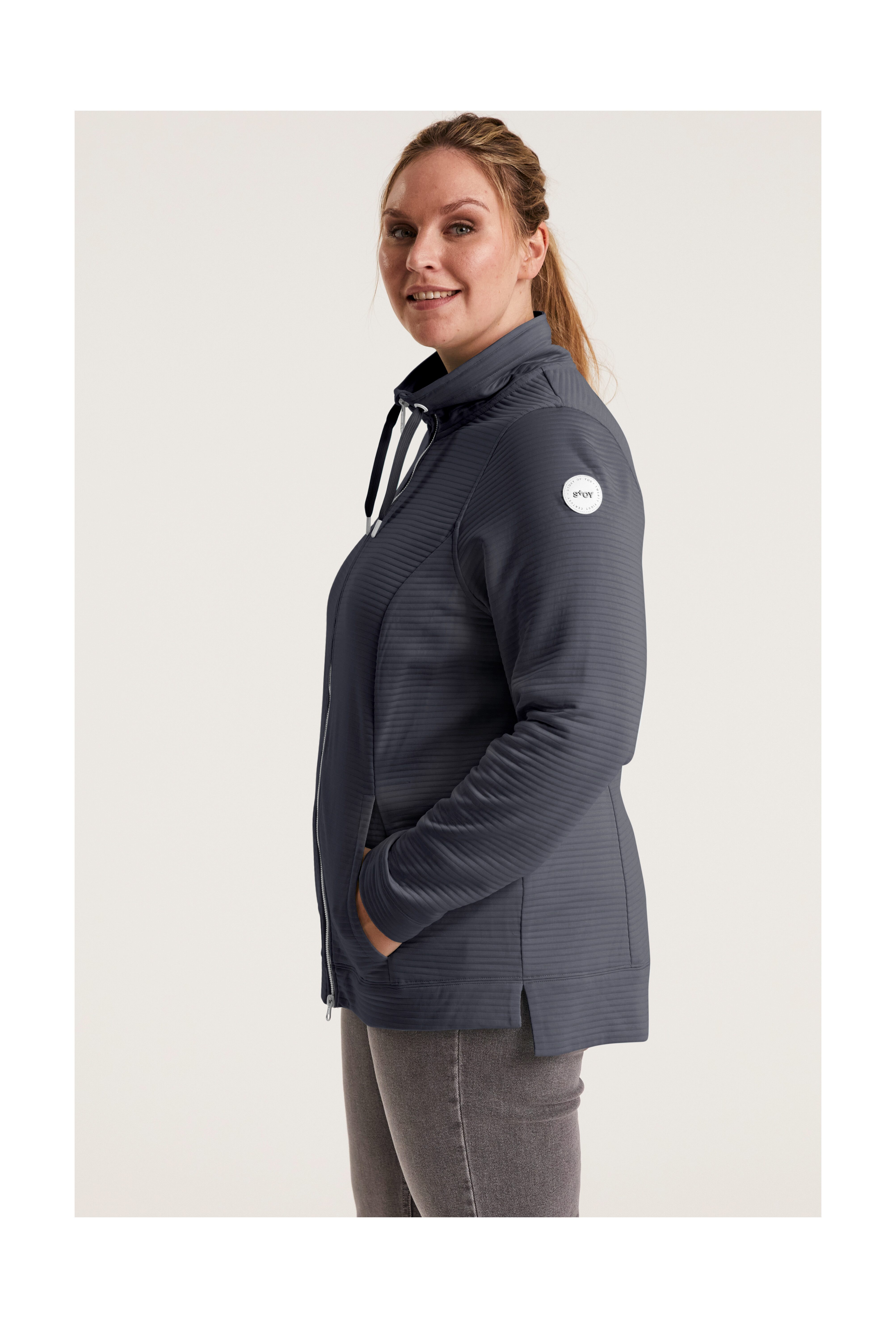 STOY Vest STS 13 WMN FLX JCKT Lichte powerstretchjas met 4-weg stretch en kinbescherming