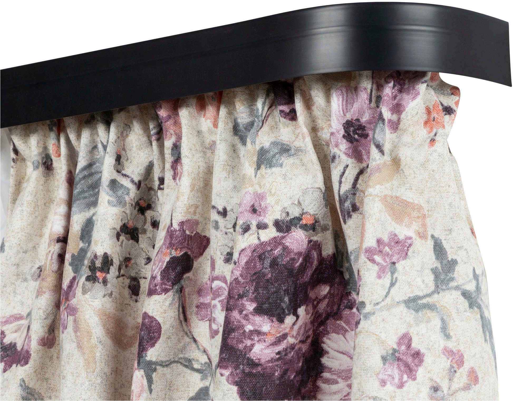 SN DECO GROUP Gordijnrail SH2 met rand 5 cm (1 stuk) gordijnrails wit