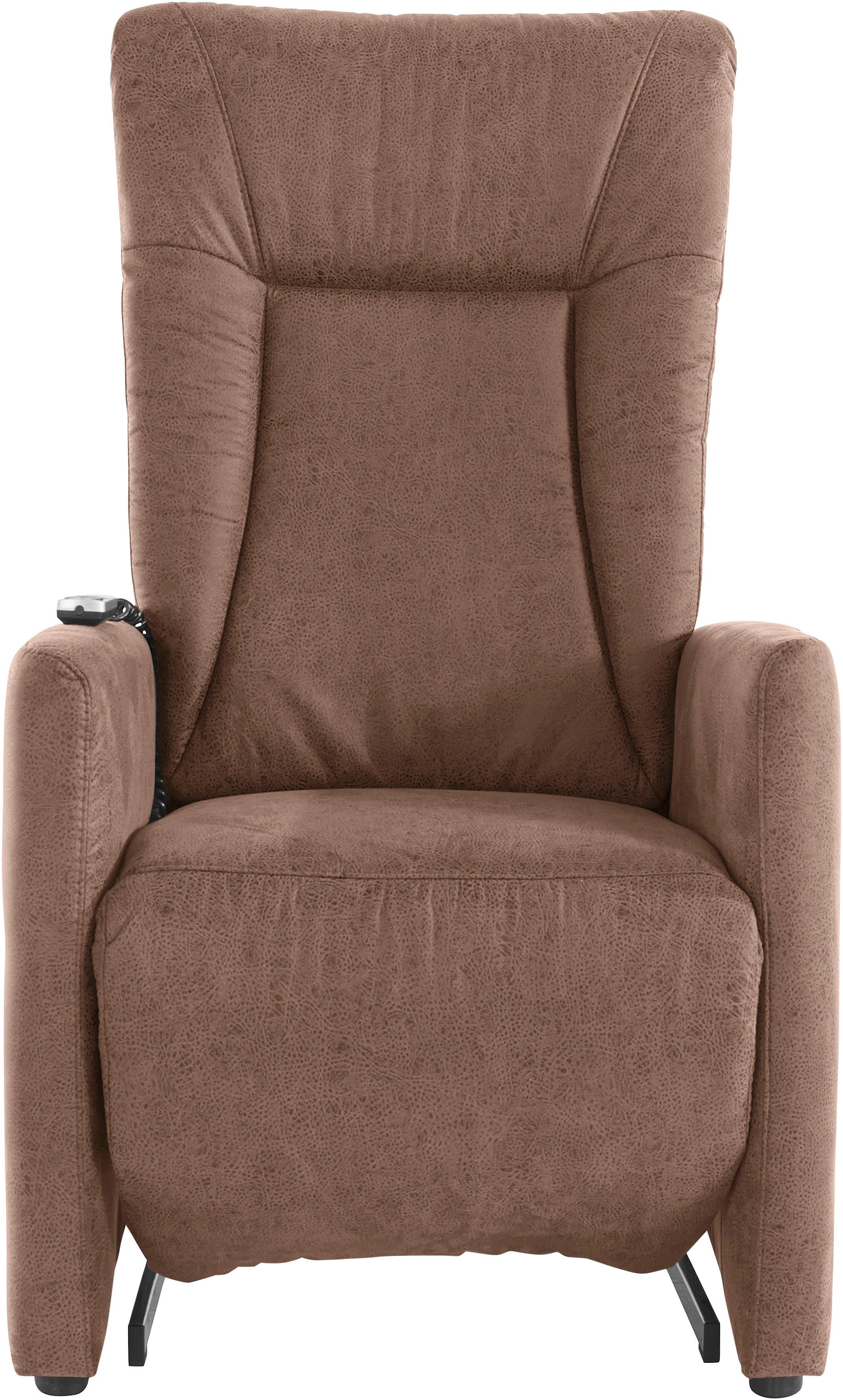 sit&more Relaxfauteuil MELISSA naar keuze elektrisch of handmatig verstelbaar, optioneel opstahulp