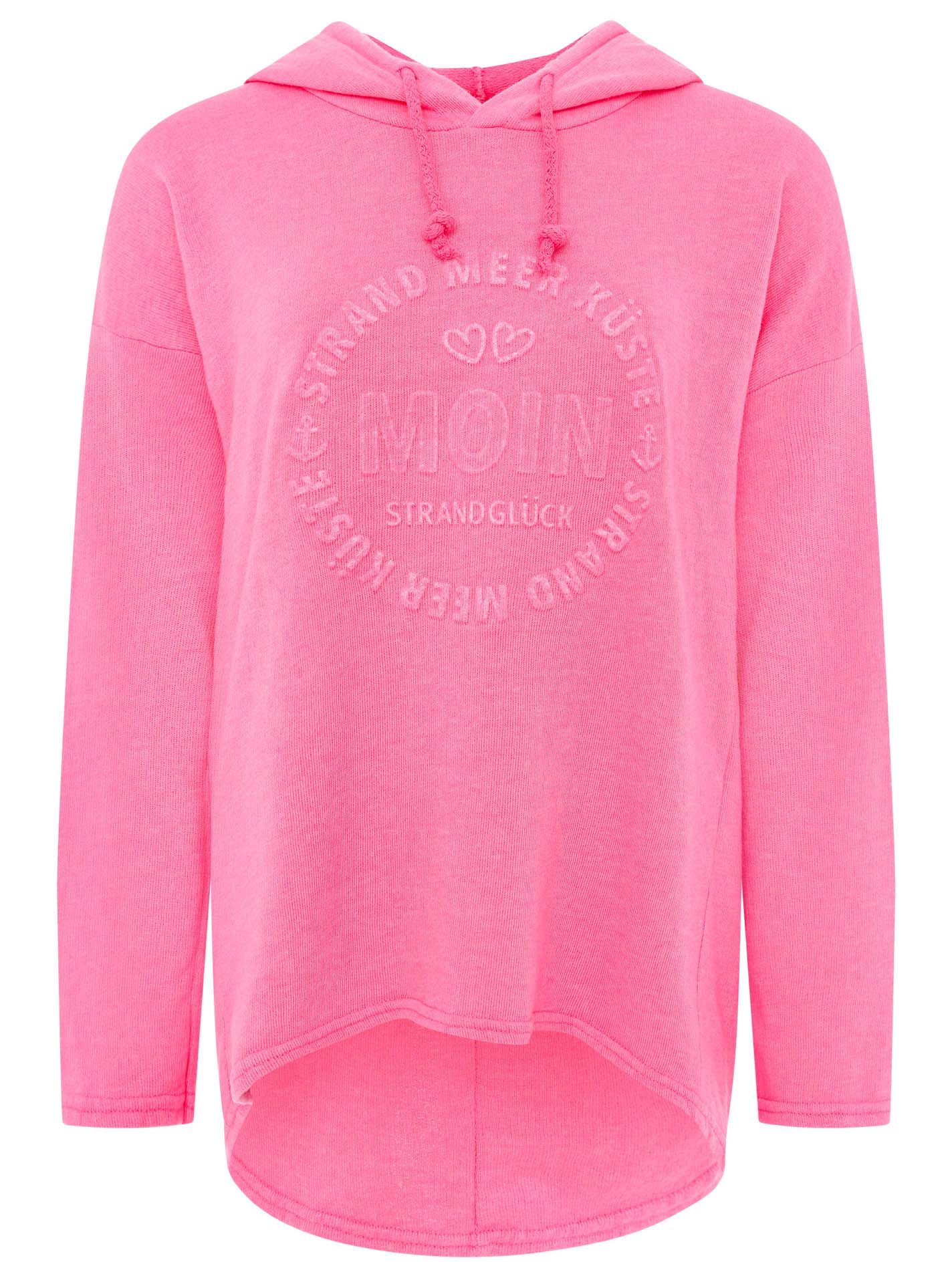 Zwillingsherz Hoodie Moin met capuchon en stempeldruk