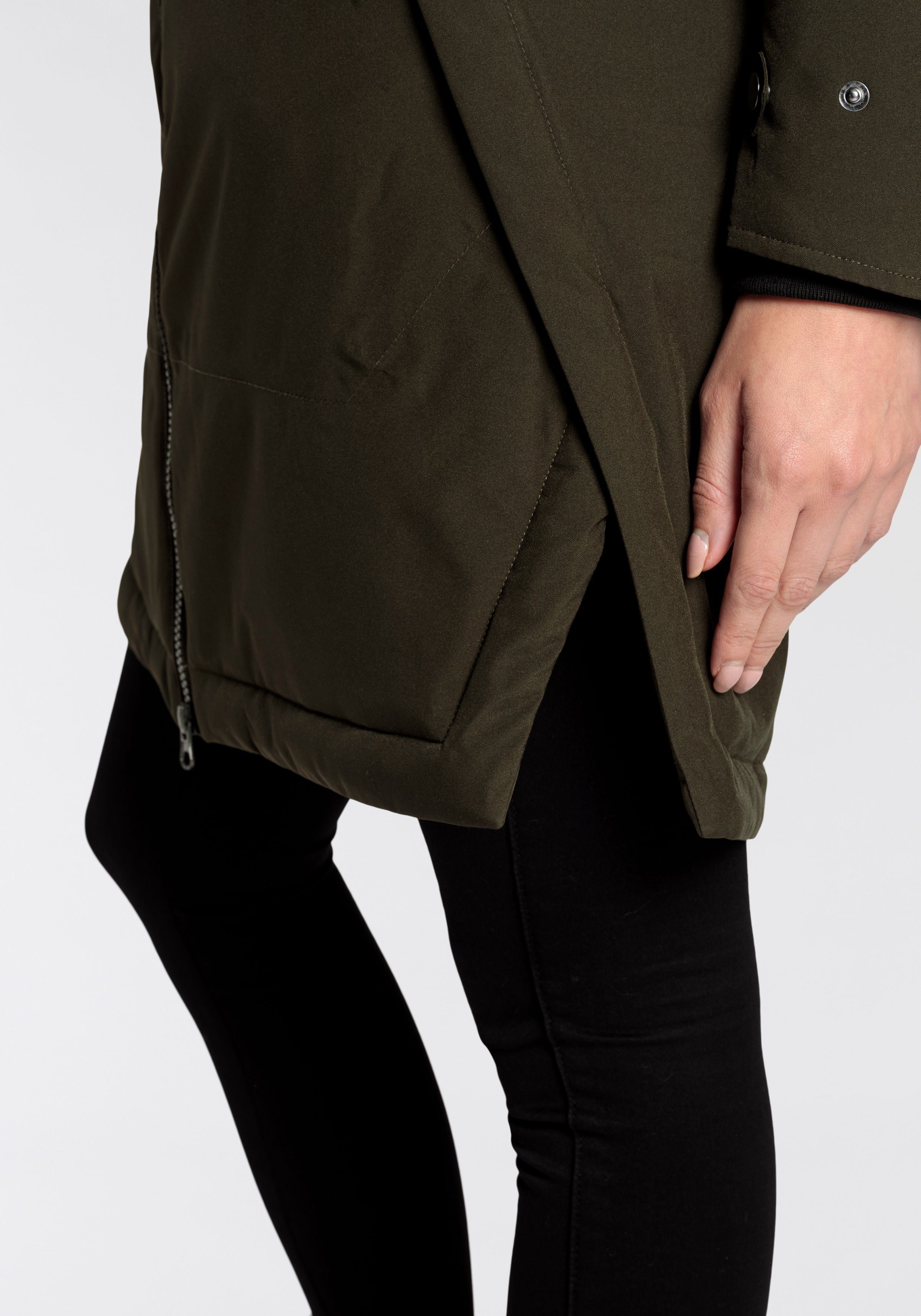 Polarino Functionele parka Relaxed fit, waterdicht, winddicht, ademend