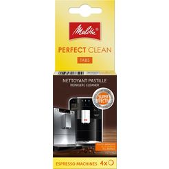 melitta reinigingstabletten perfect clean voor volautomatische koffiezetapparaten wit