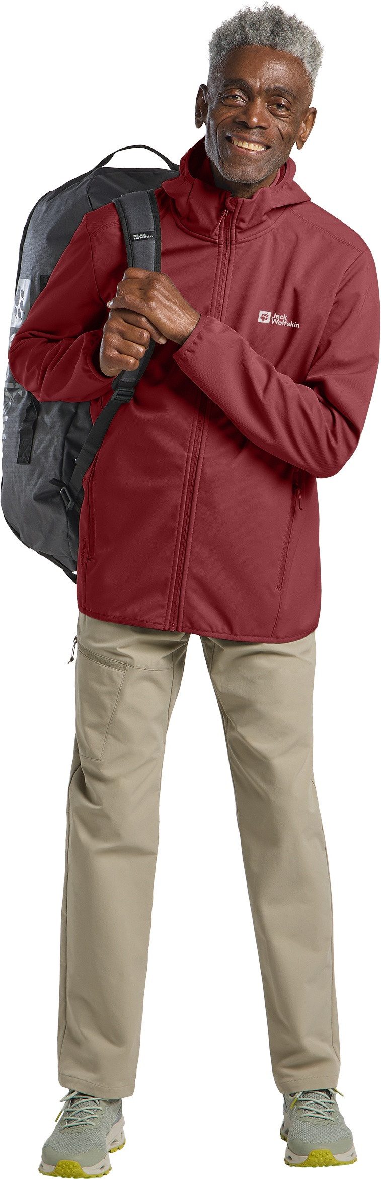 Jack Wolfskin Softshell-jack BORNBERG HOODY M