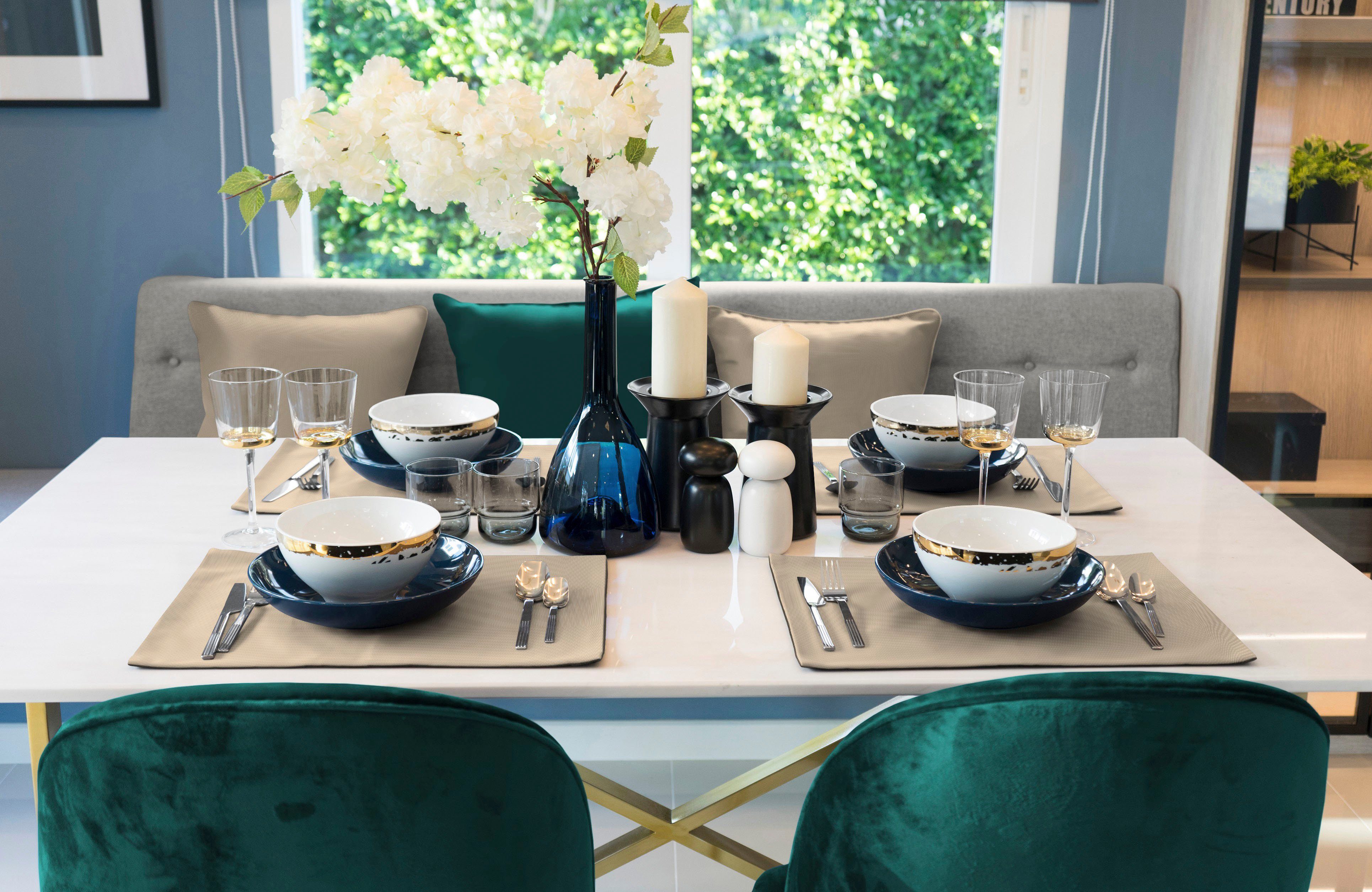 Adam Set placemats Uni Collection (2 stuks)