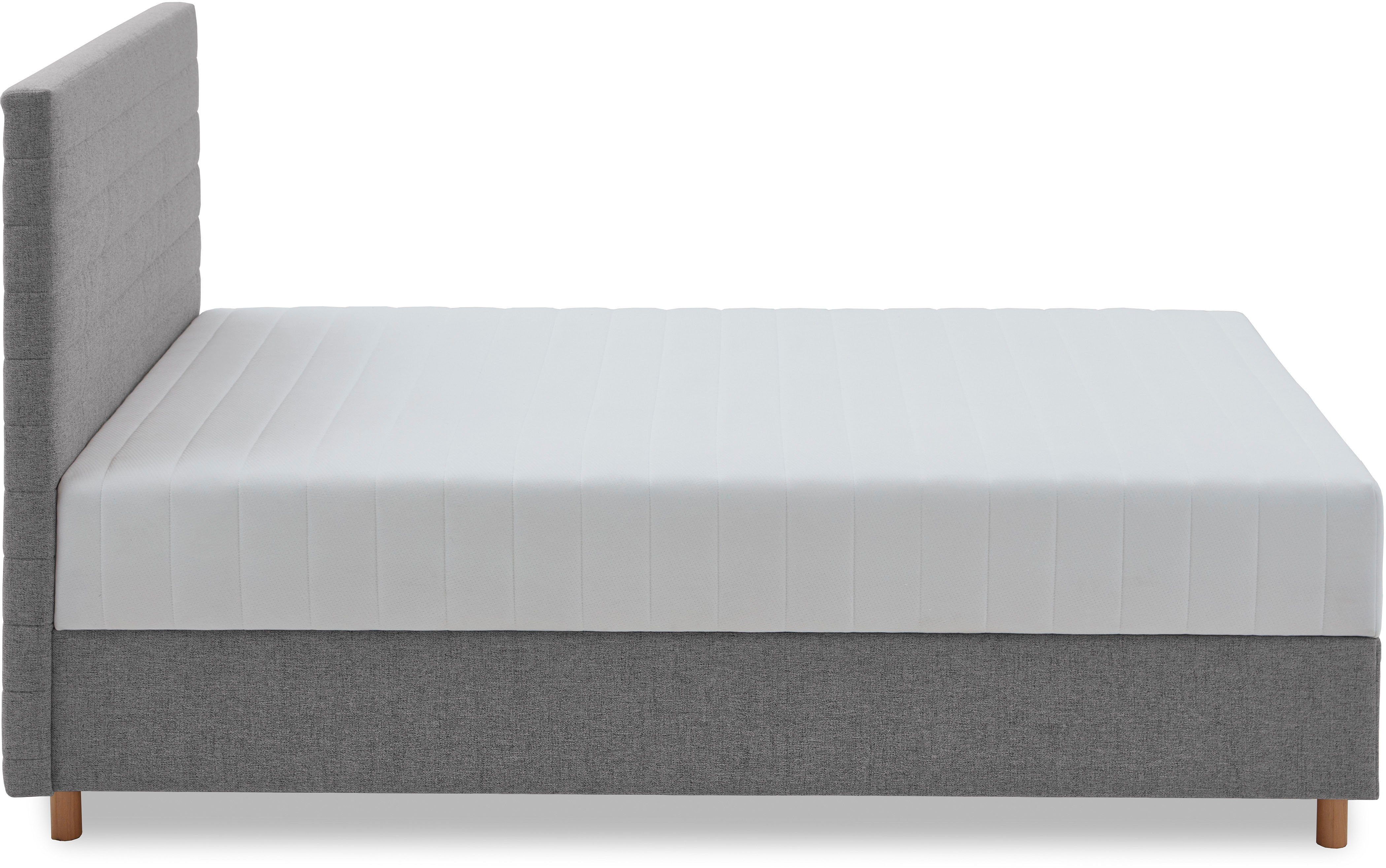 ATLANTIC home collection Ledikant met bergruimte Josie met pocketveringsmatras en bedkist
