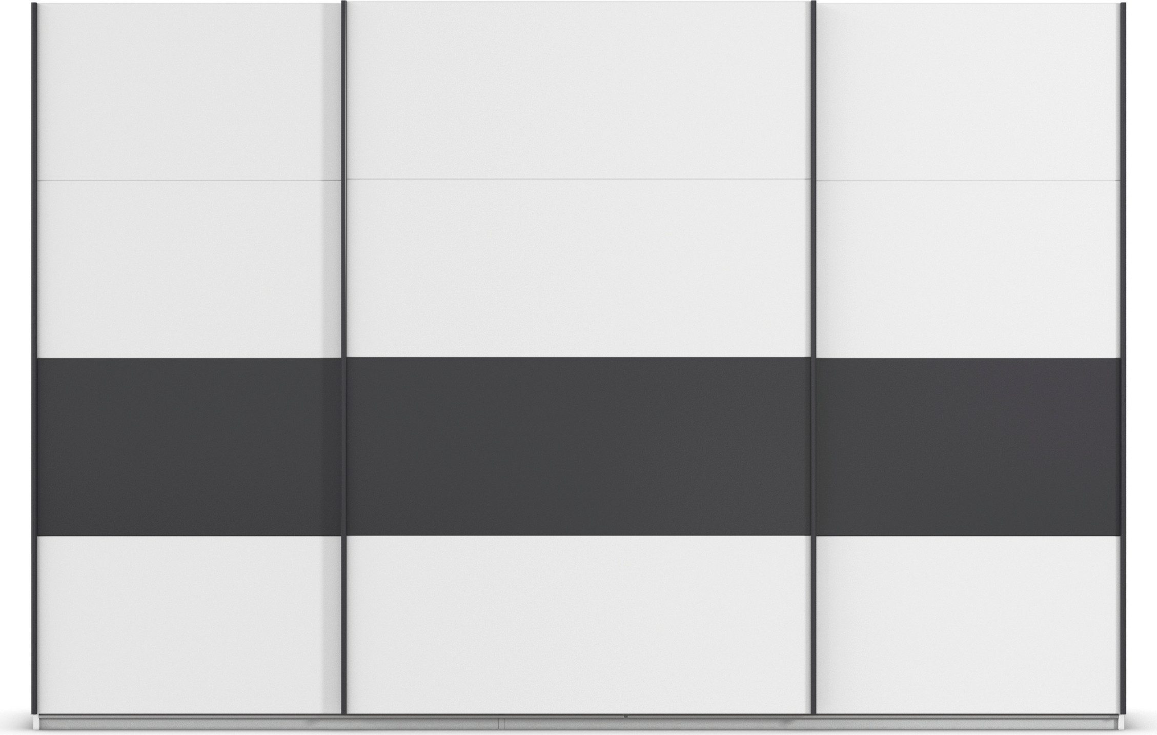 rauch Schuifdeurkast Kledingkast Kast Garderobe CORTONA inclusief indeling, 2 stoffen dozen en extra planken