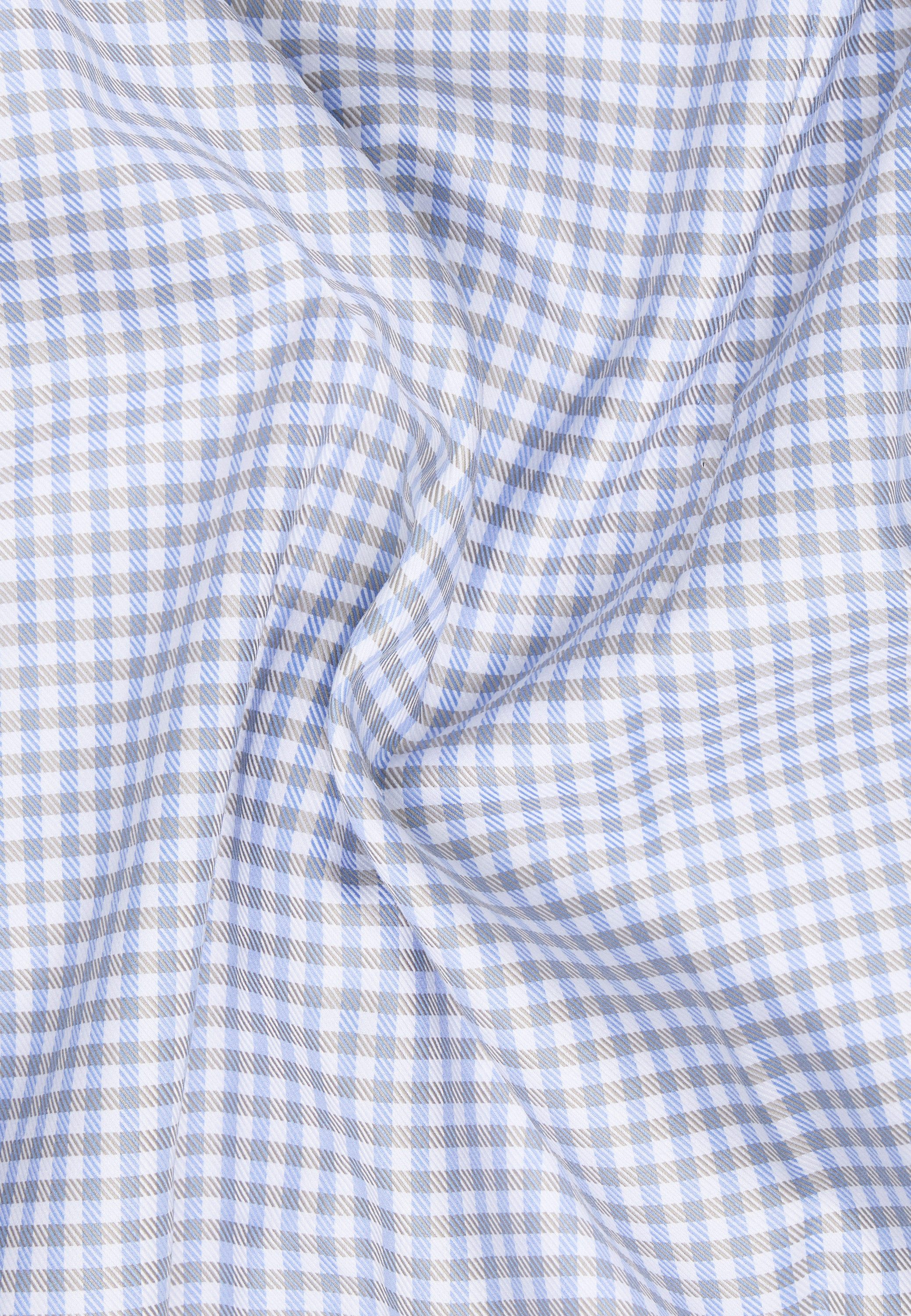 Eterna Overhemd met lange mouwen MODERN FIT NON IRON (strijkvrij)