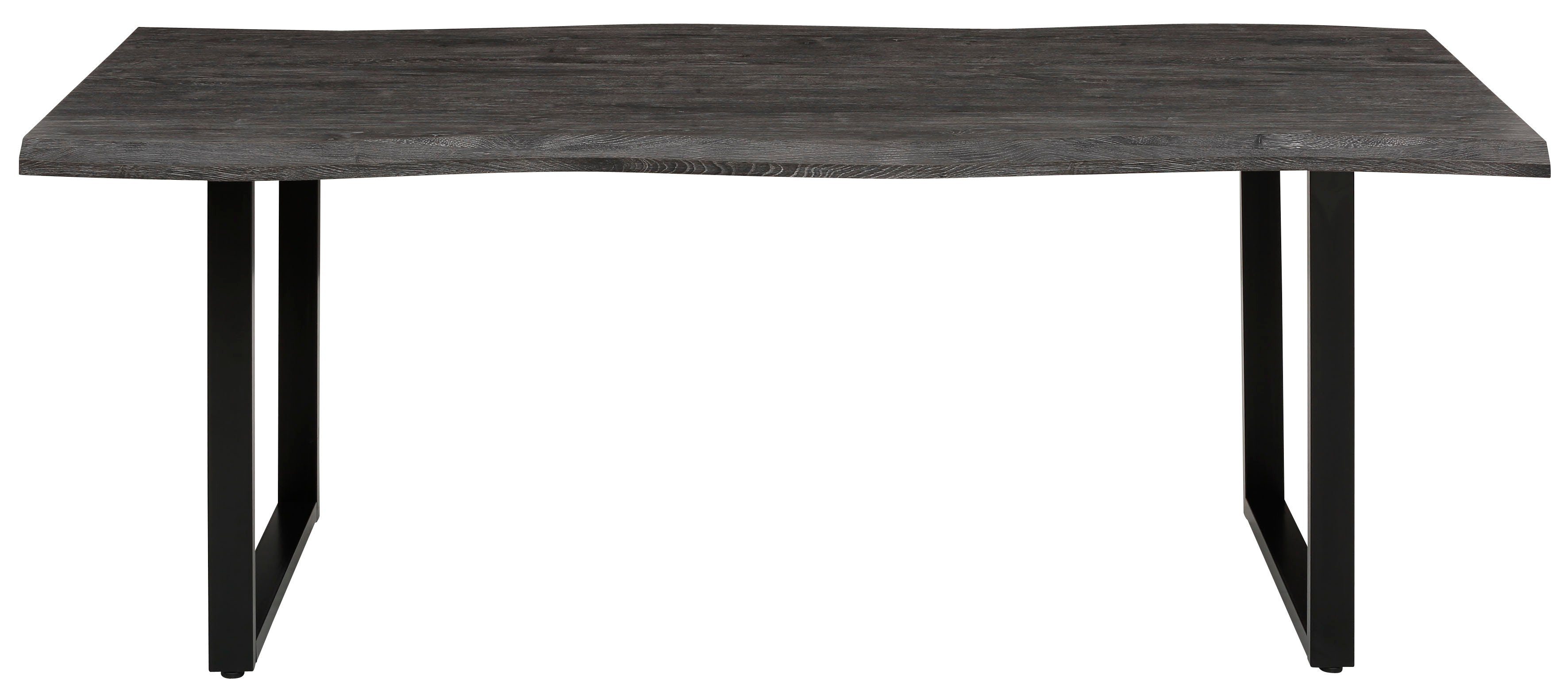 HELA Eettafel GISELLE boomkanttafel, keukentafel, TOPSELLER! OTTOs Choice Sledeframe metaal, industrieel design, 140 - 200 cm breedte, 2 kleuren