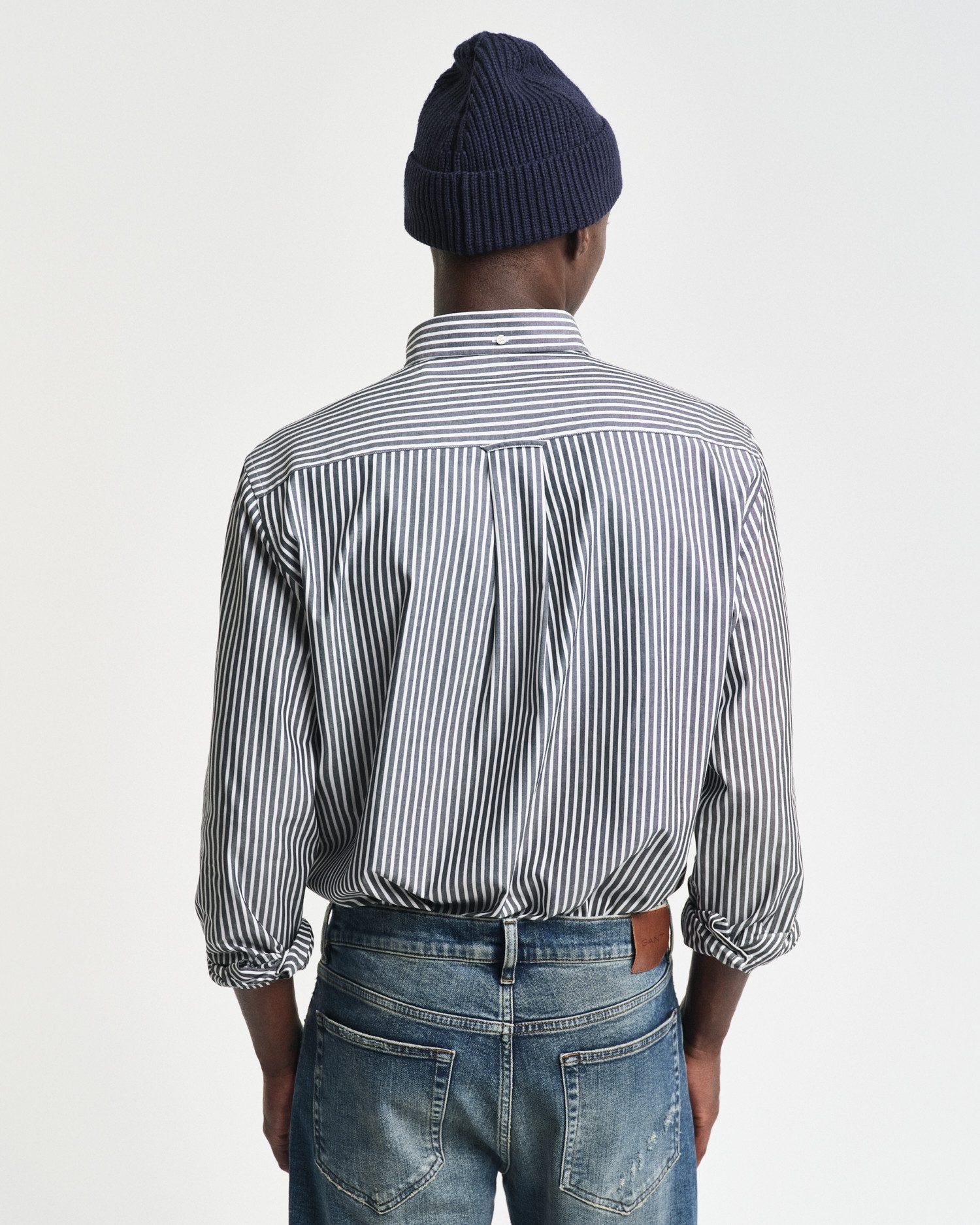 Gant Overhemd met lange mouwen REG POPLIN STRIPE SHIRT