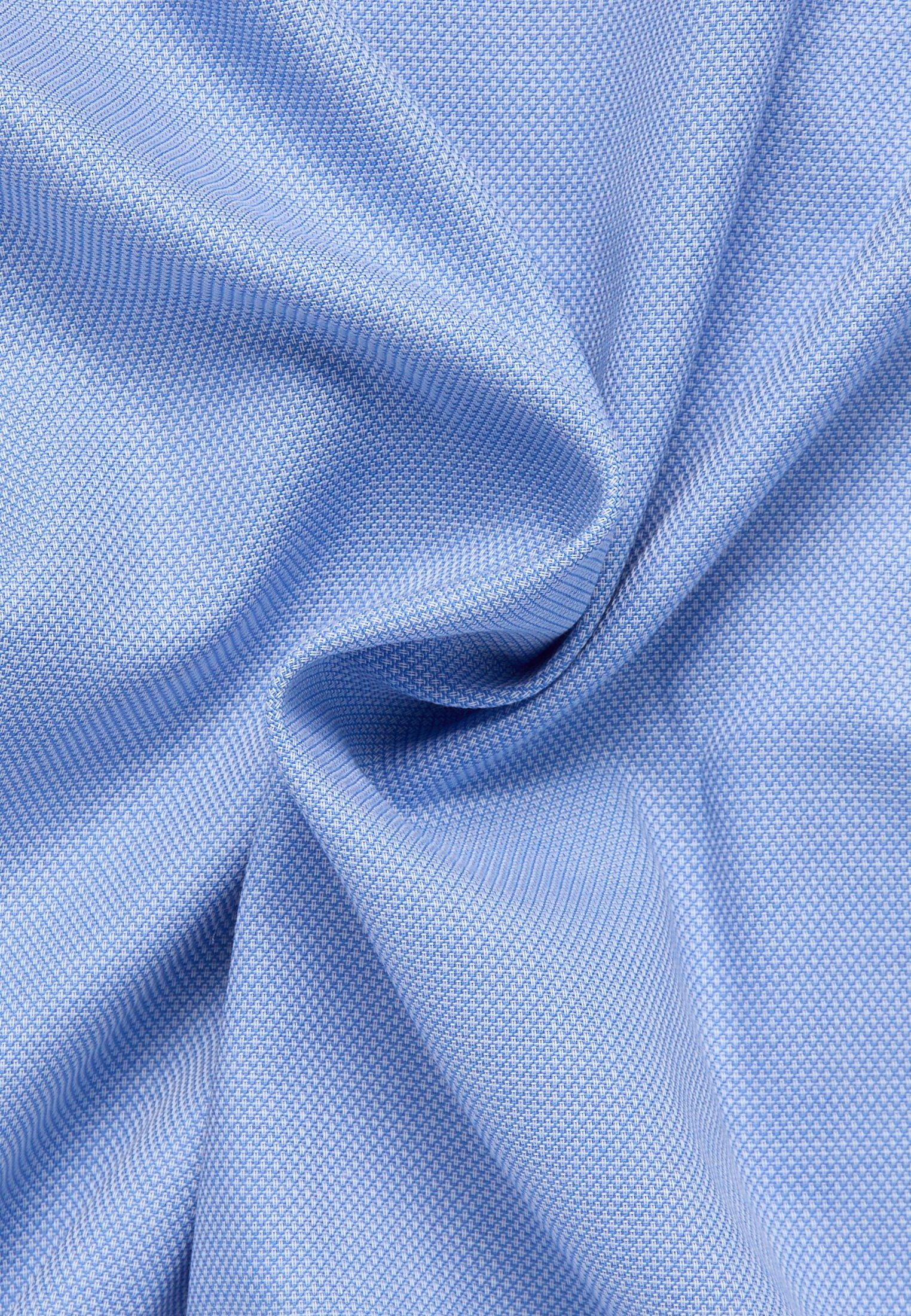 Eterna Overhemd met korte mouwen Slim fit NON IRON (strijkvrij)