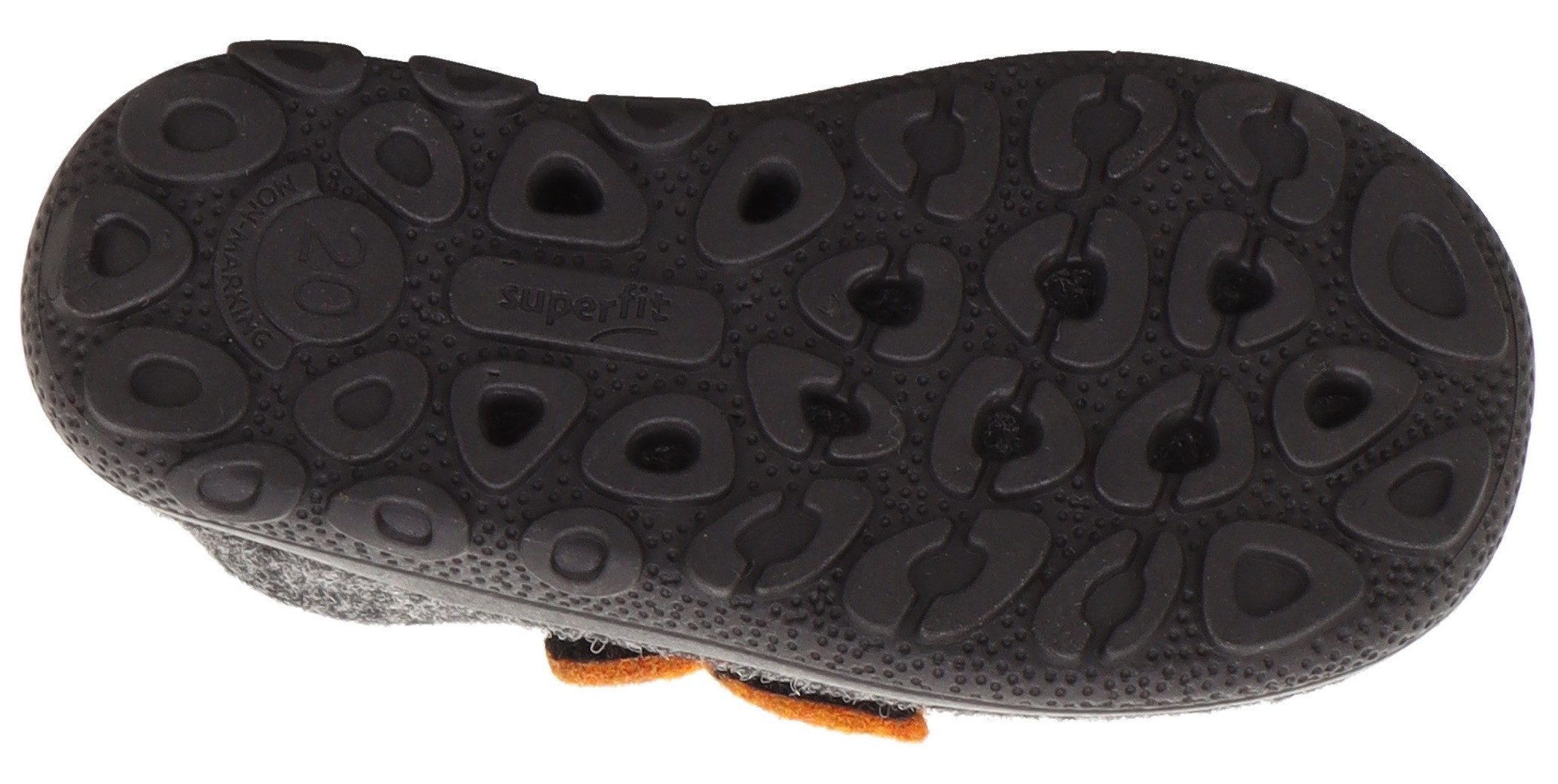Superfit Pantoffels HAPPY OCTI WMS: middel Babyschoen met klittenbandsluiting, maat sjabloon te downloaden