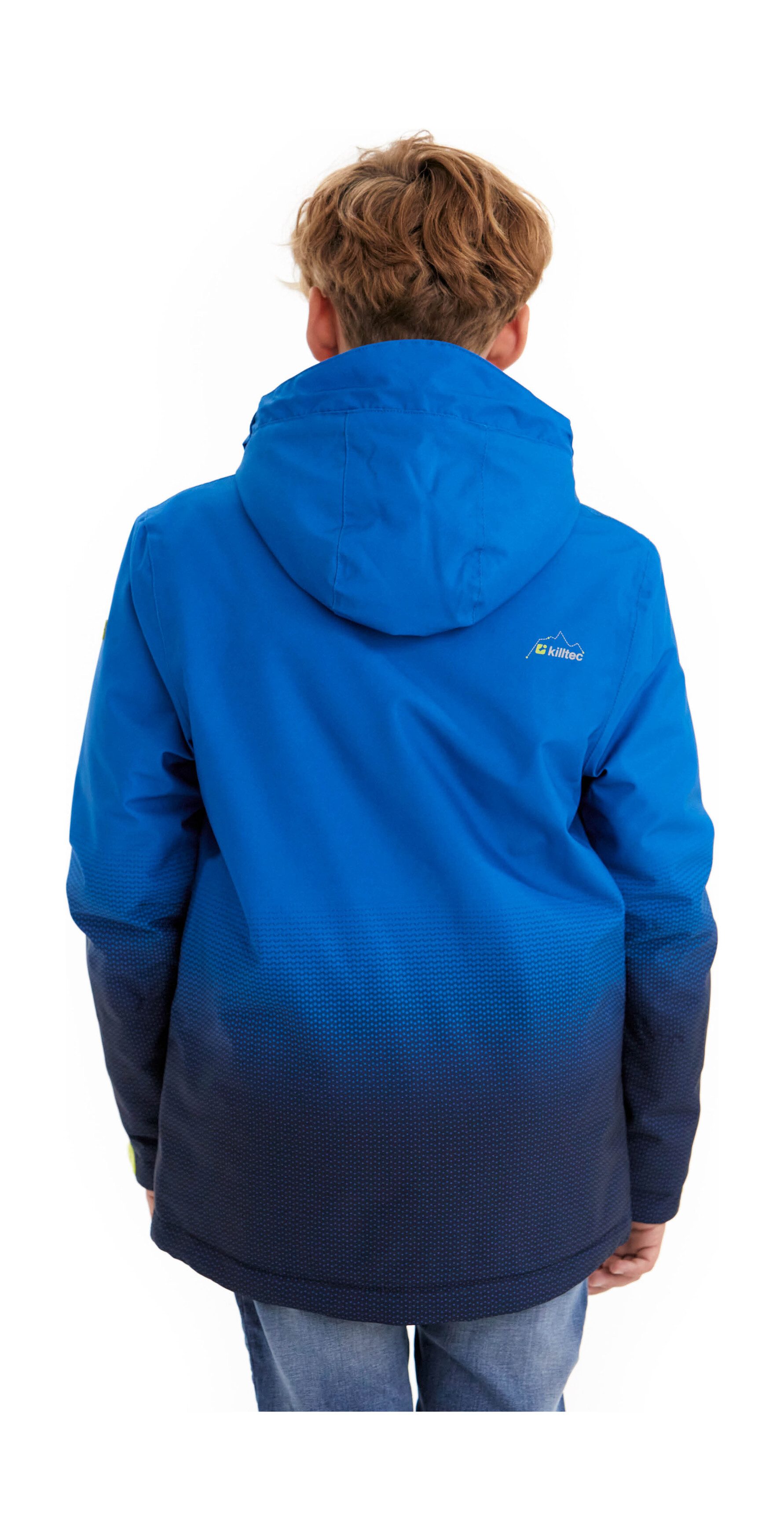 Killtec Outdoorjack Lynge BYS JCKT E Waterdichte functionele jas met sneeuwvanger en cool ontwerp