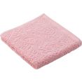 goezze handdoeken malmoe als set, unikleurig, paisley design (2 stuks) roze