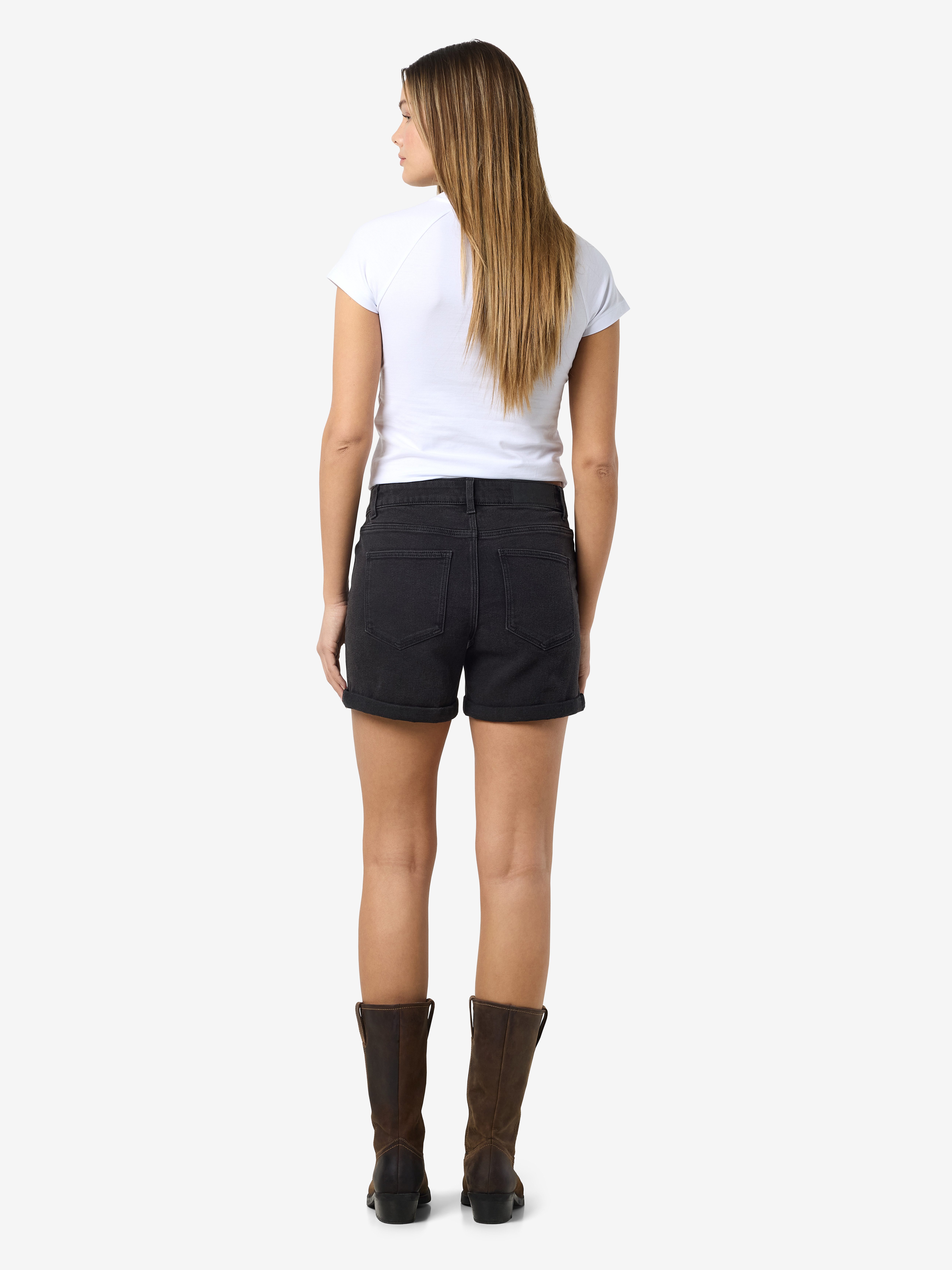 Noisy may Jeansshort NMDEBBY NW SLIM SHORTS VI519BL NOOS