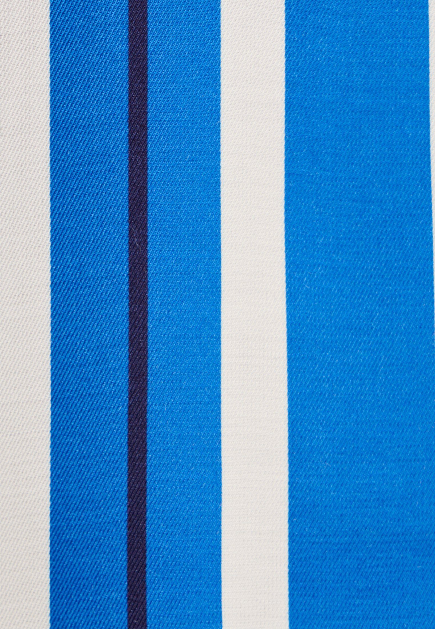 seidensticker Overhemdblouse Zwarte roos Lange mouwen kraag strepen